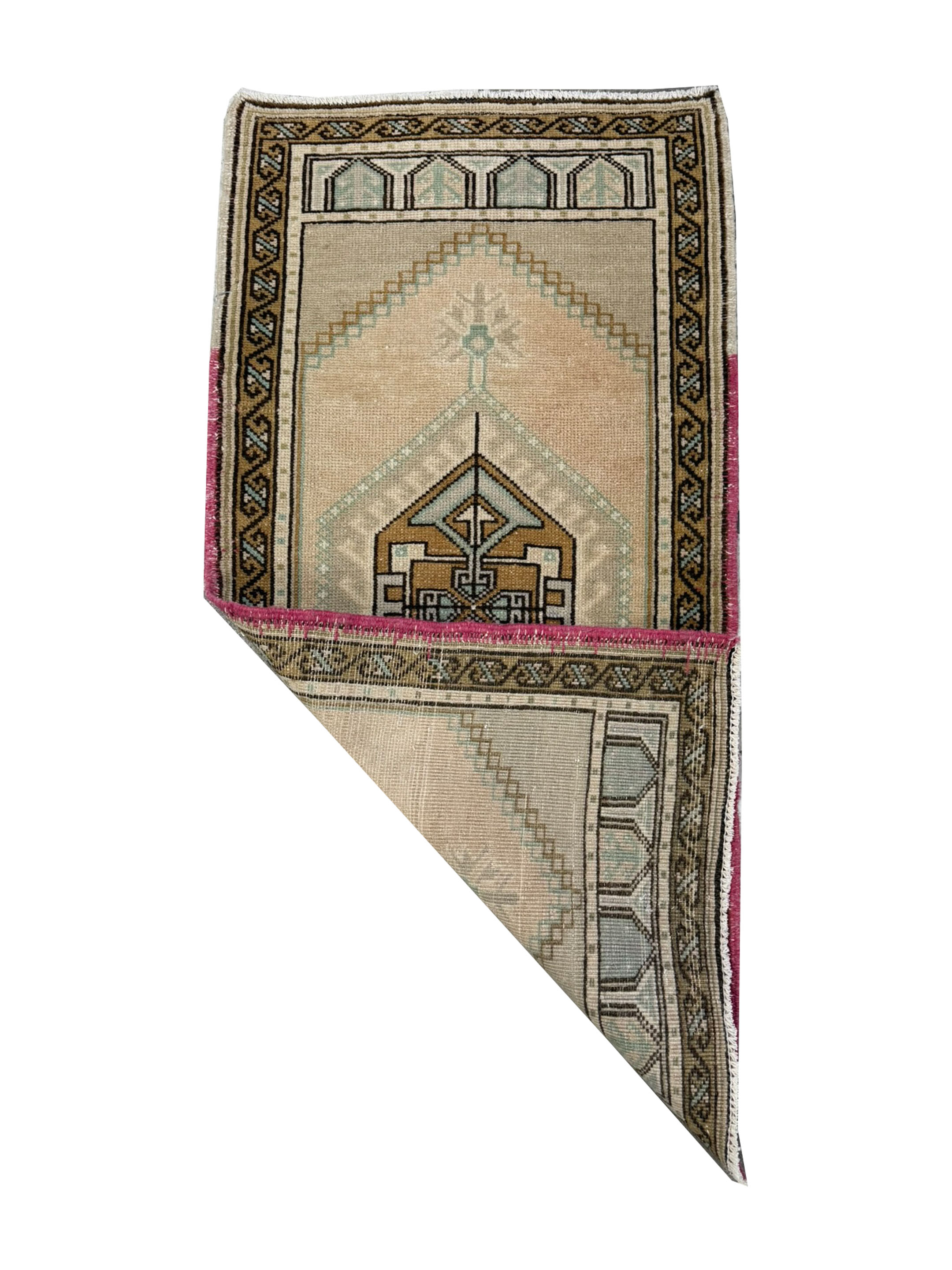 Anatolian Hand Knotted Beige 2x3 - Image 2 of 2