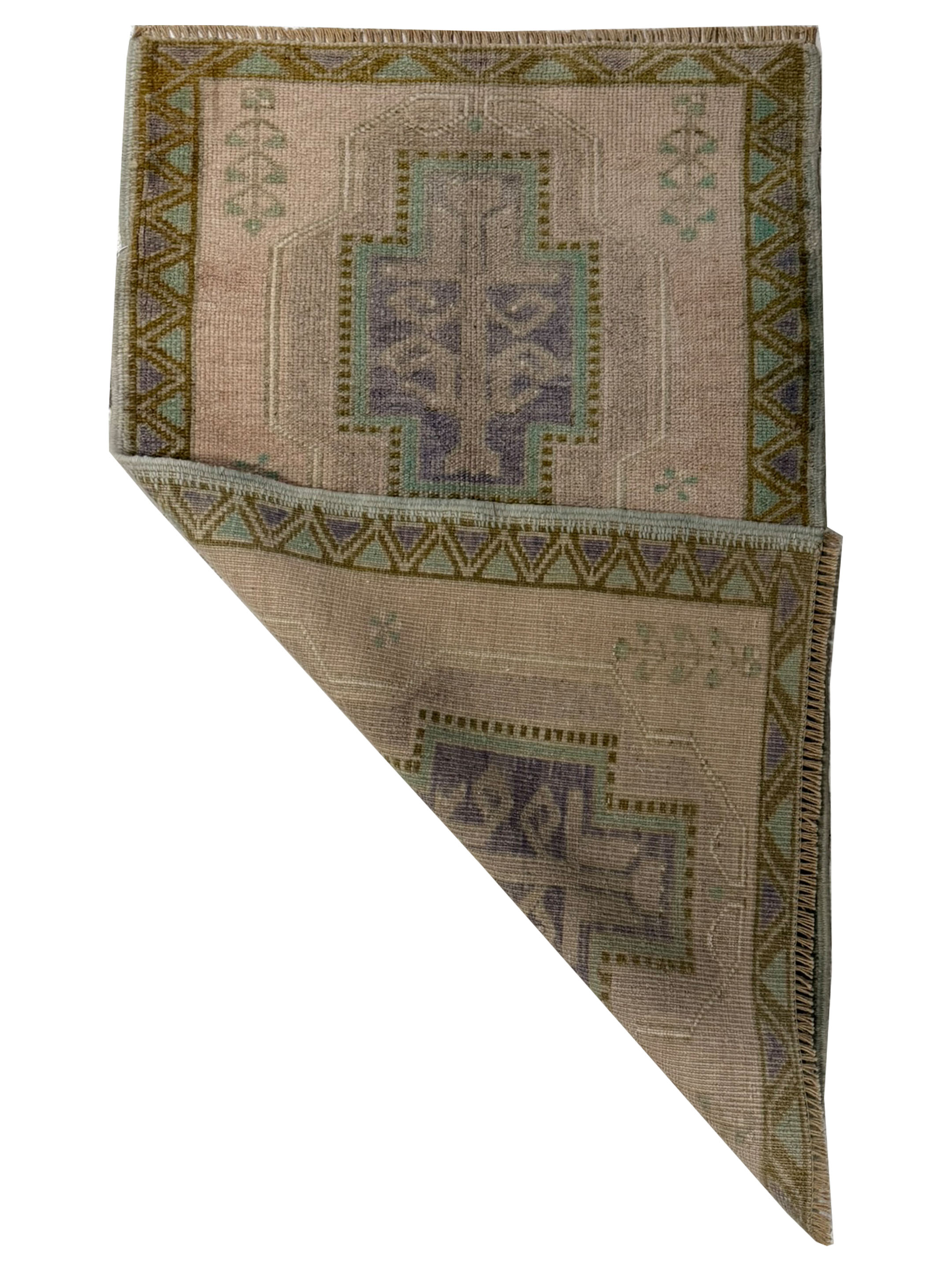 Anatolian Hand Knotted Beige 2x3 - Image 2 of 2