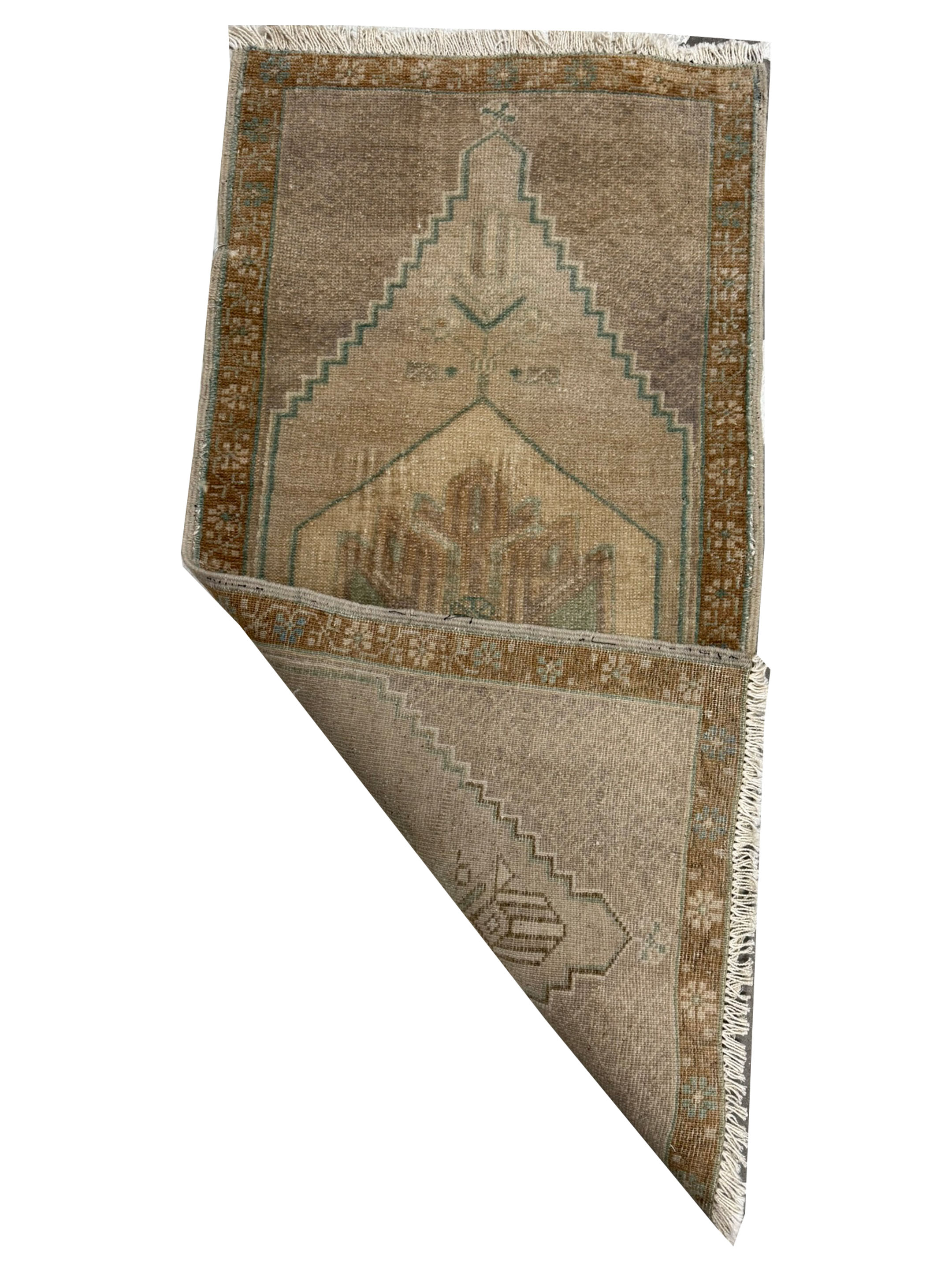 Anatolian Hand Knotted Beige 2x3 - Image 2 of 2