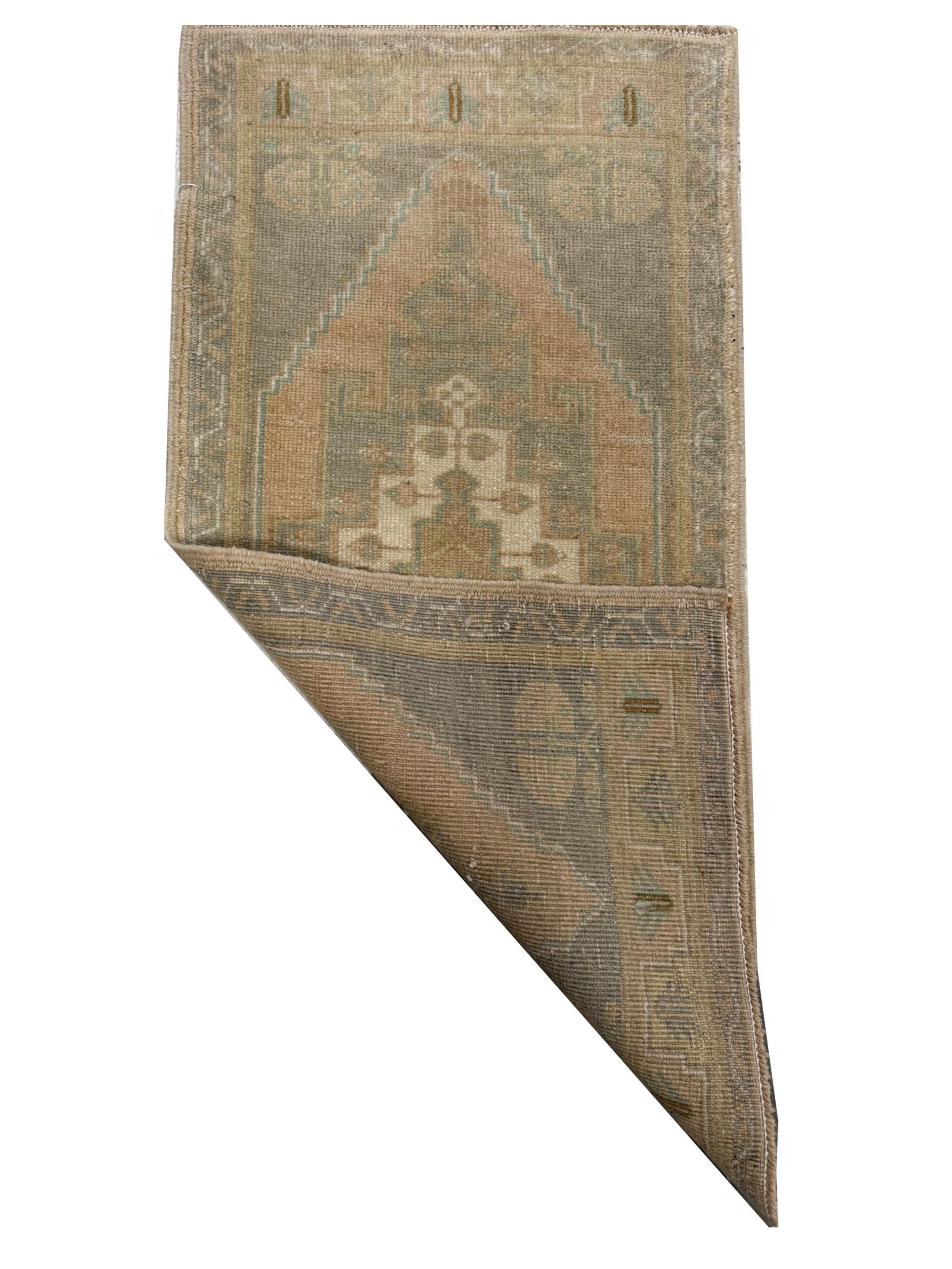 Anatolian Hand Knotted Saman 2x3 - Image 2 of 2