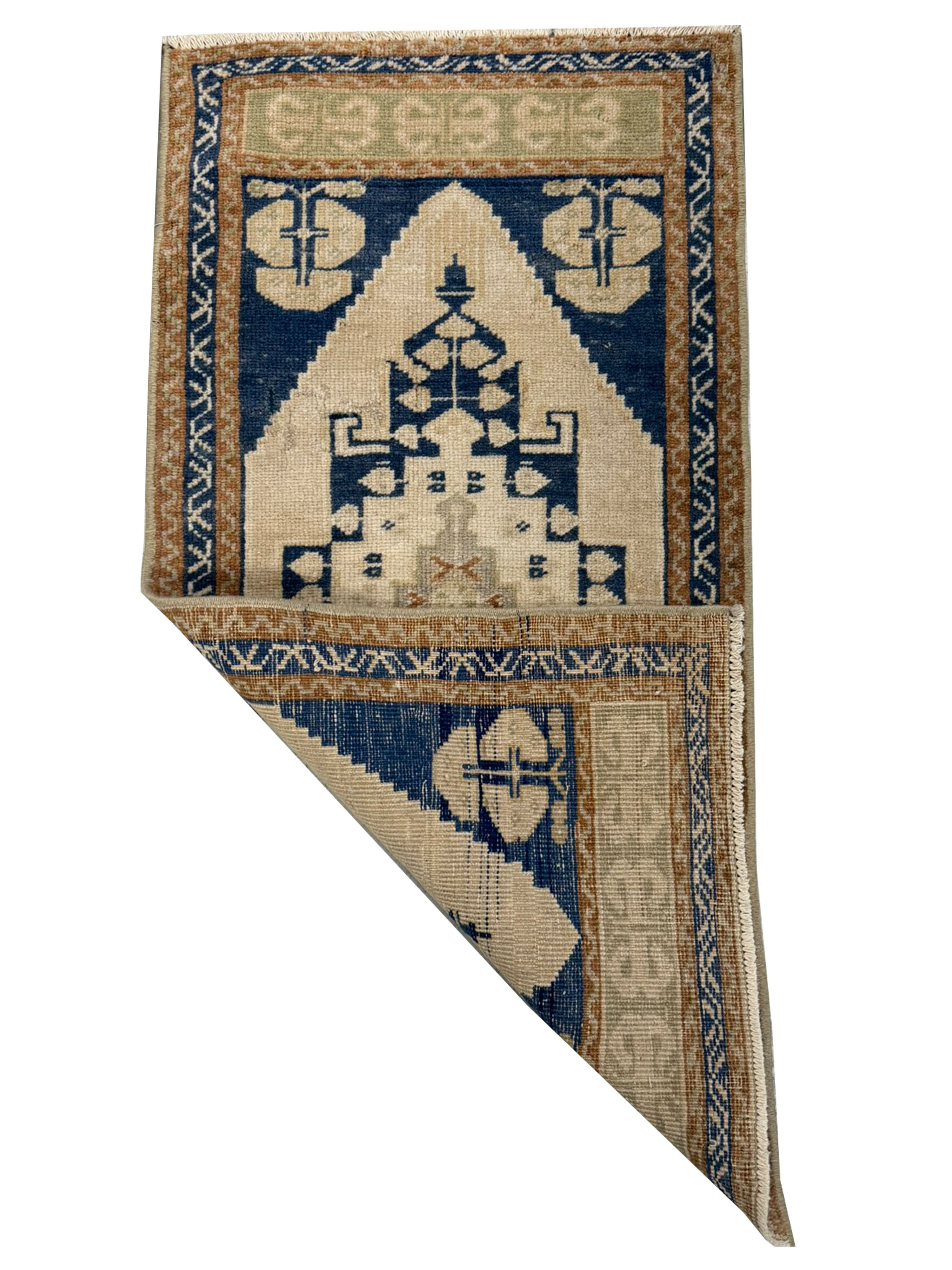 Anatolian Hand Knotted Beige 2x3 - Image 2 of 2