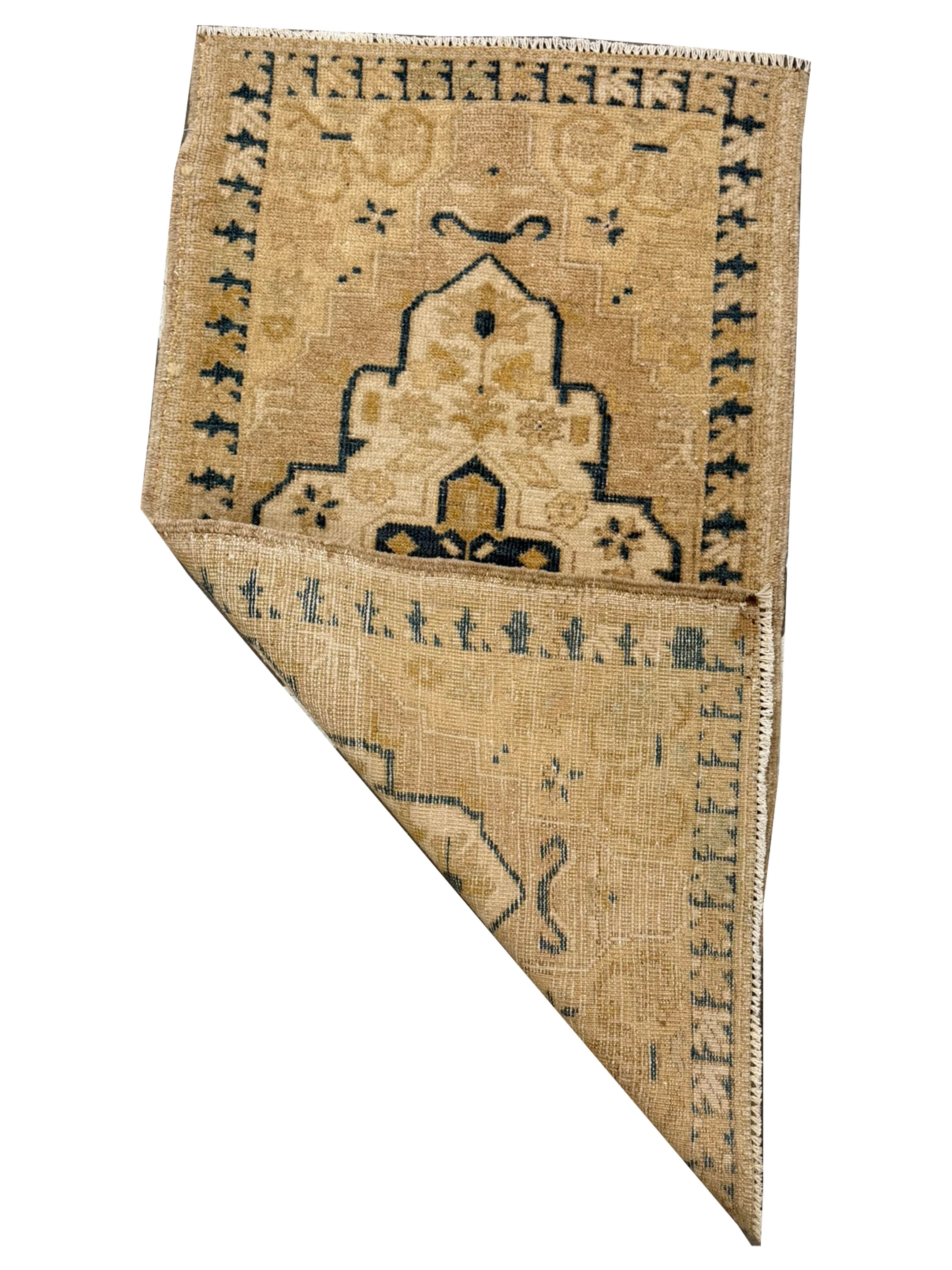 Anatolian Hand Knotted Beige 2x3 - Image 2 of 2