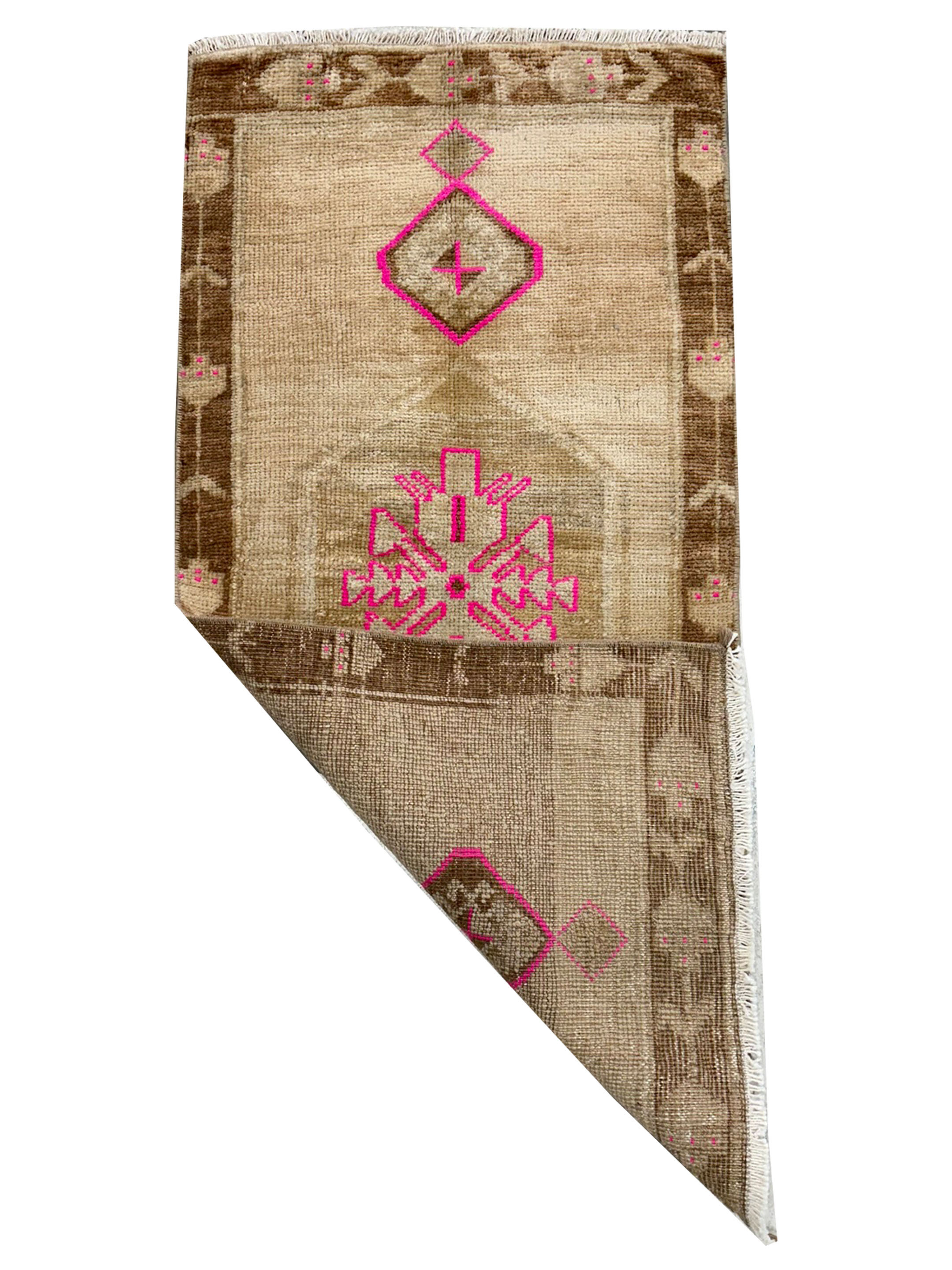 Anatolian Hand Knotted Beige 2x3 - Image 2 of 2