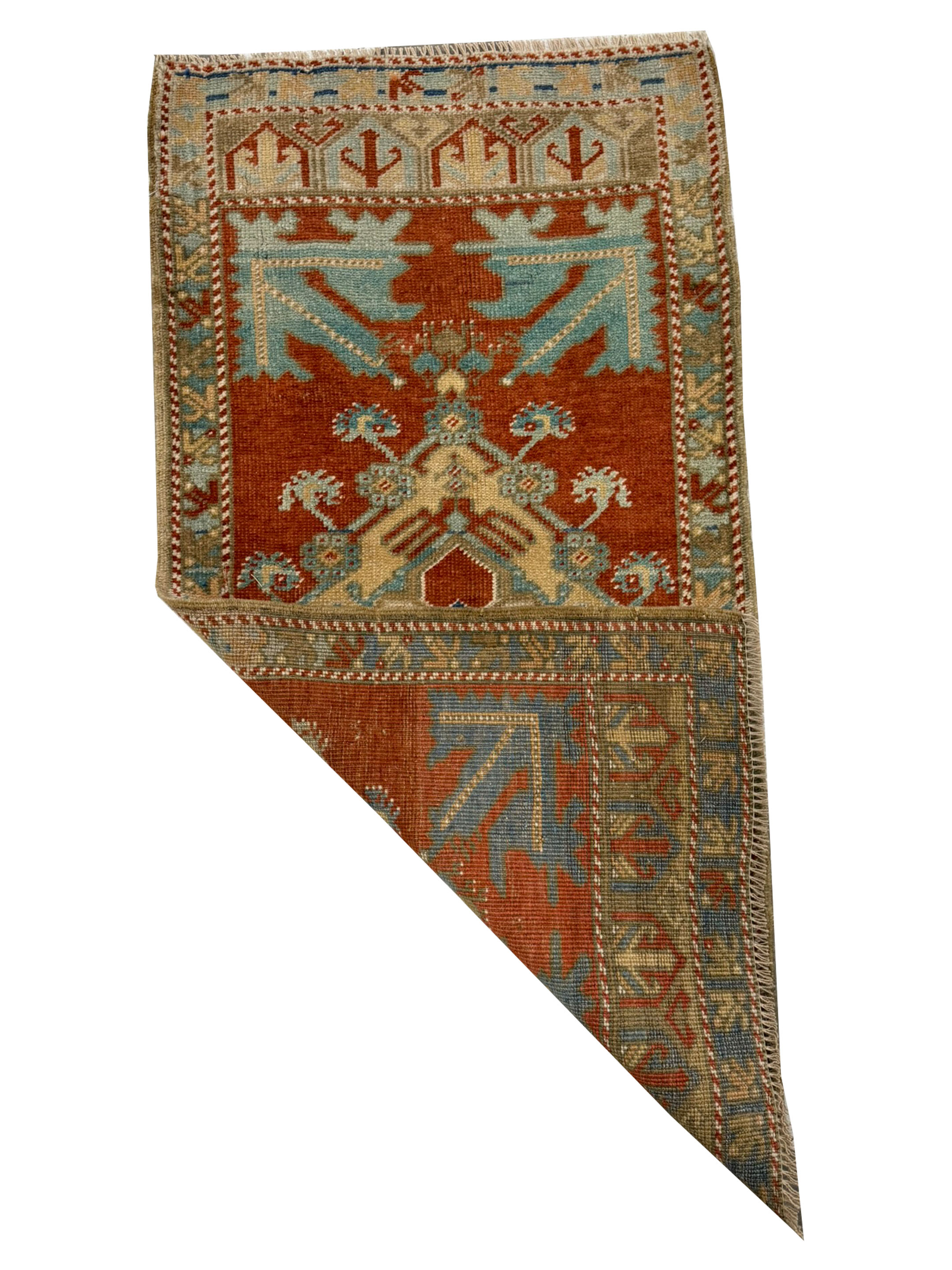 Anatolian Hand Knotted Rust 2x3 - Image 2 of 2