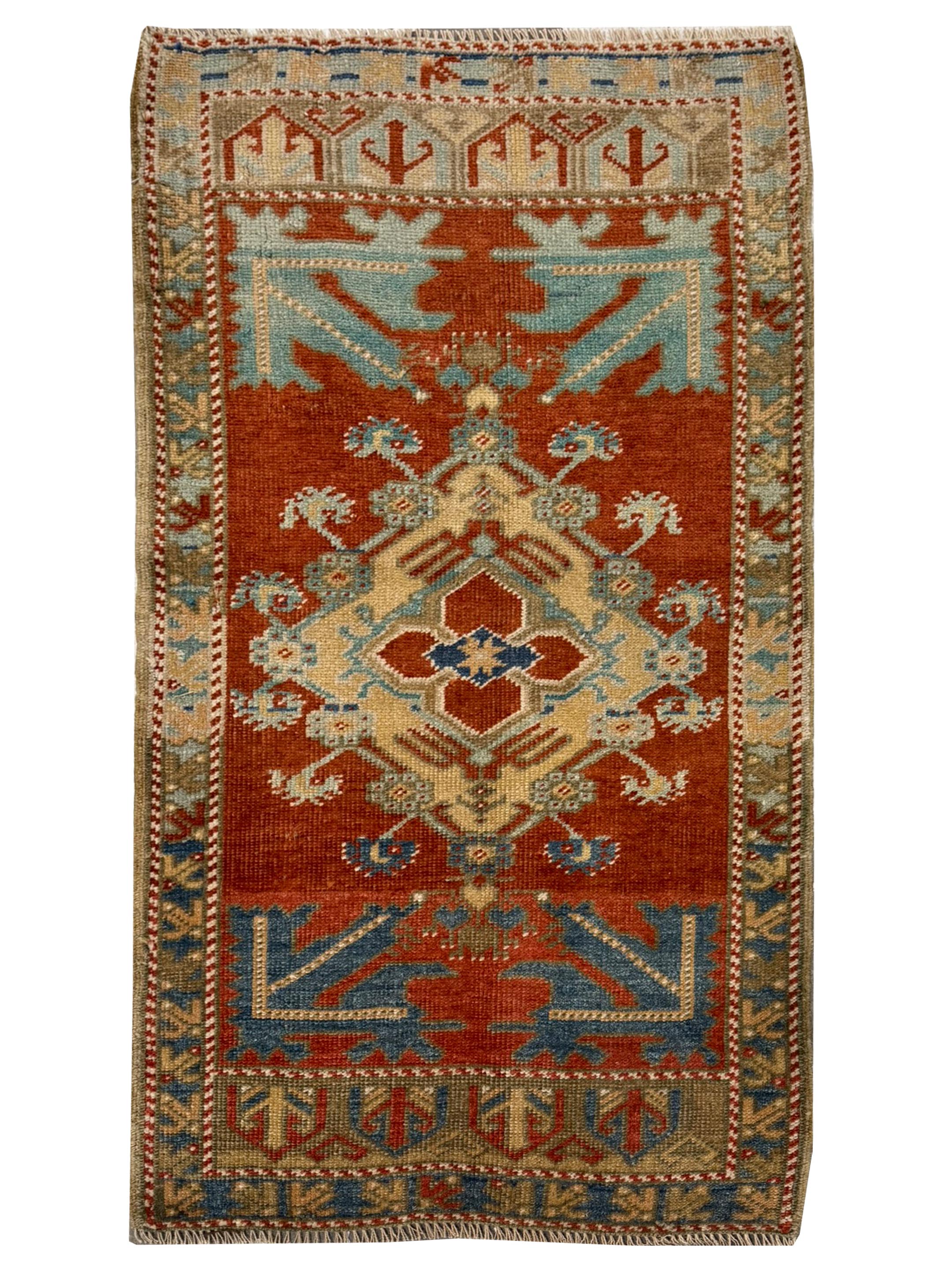 Anatolian Hand Knotted Rust 2x3