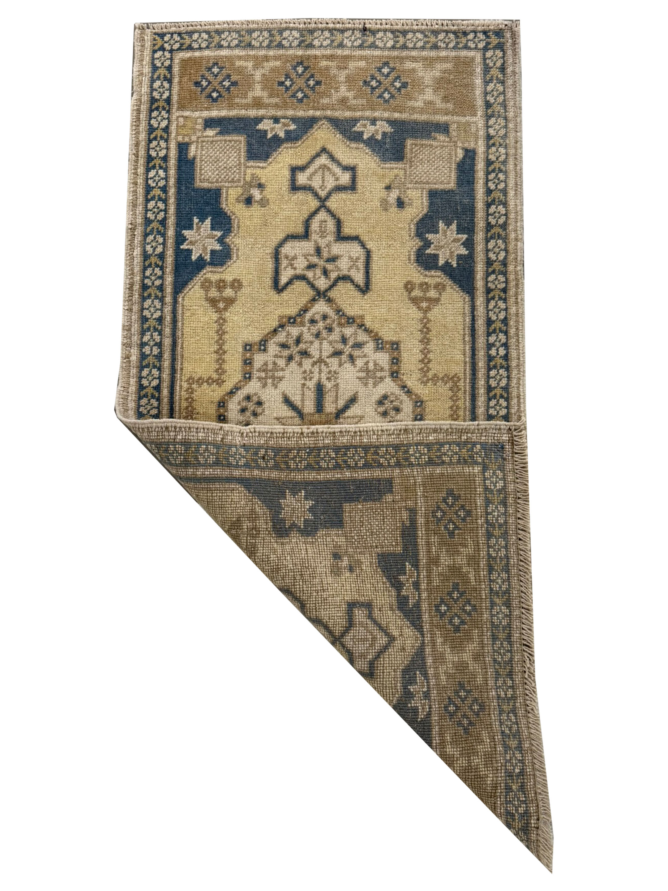 Anatolian Hand Knotted Teal 2x3 - Image 2 of 2