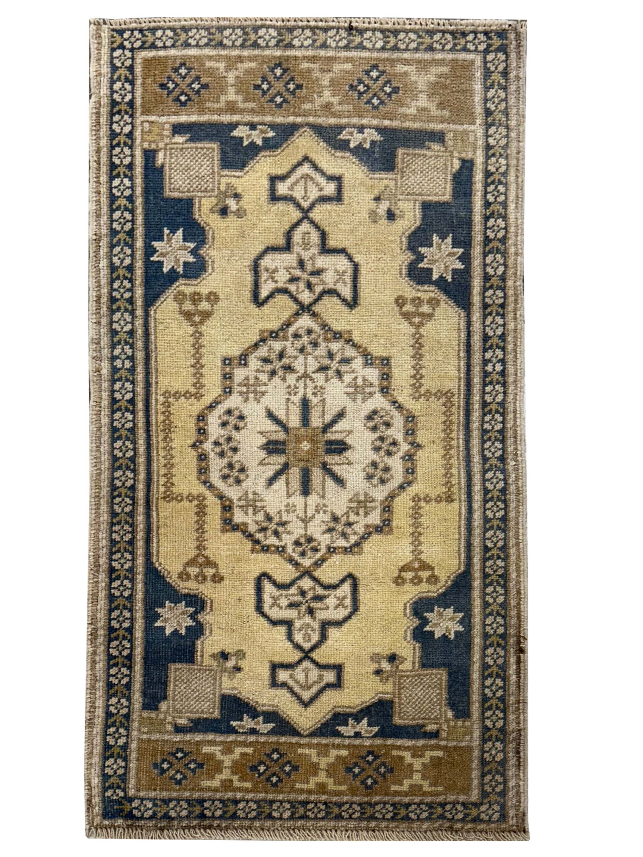 Anatolian Hand Knotted Teal 2x3