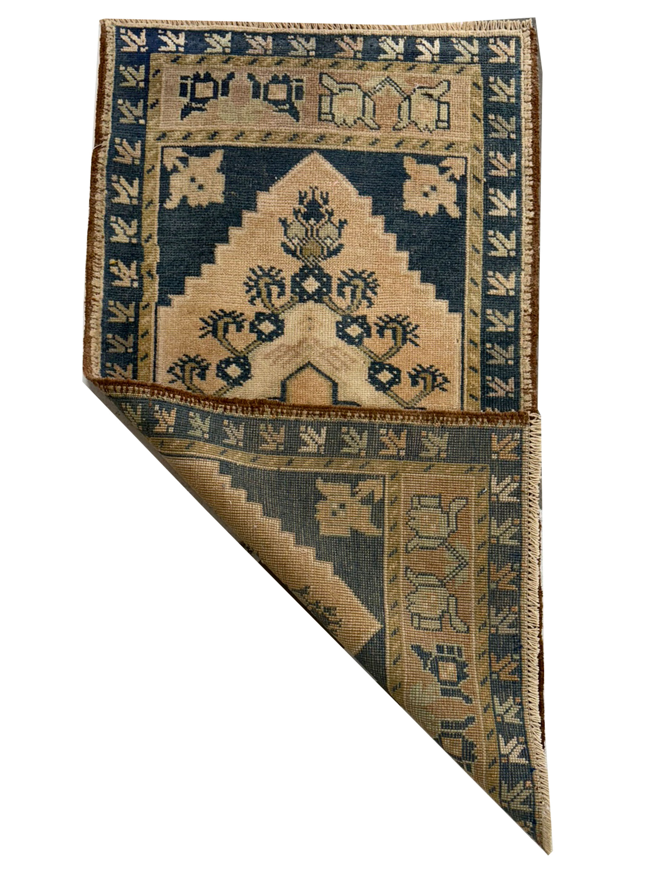 Anatolian Hand Knotted Teal 2x3 - Image 2 of 2
