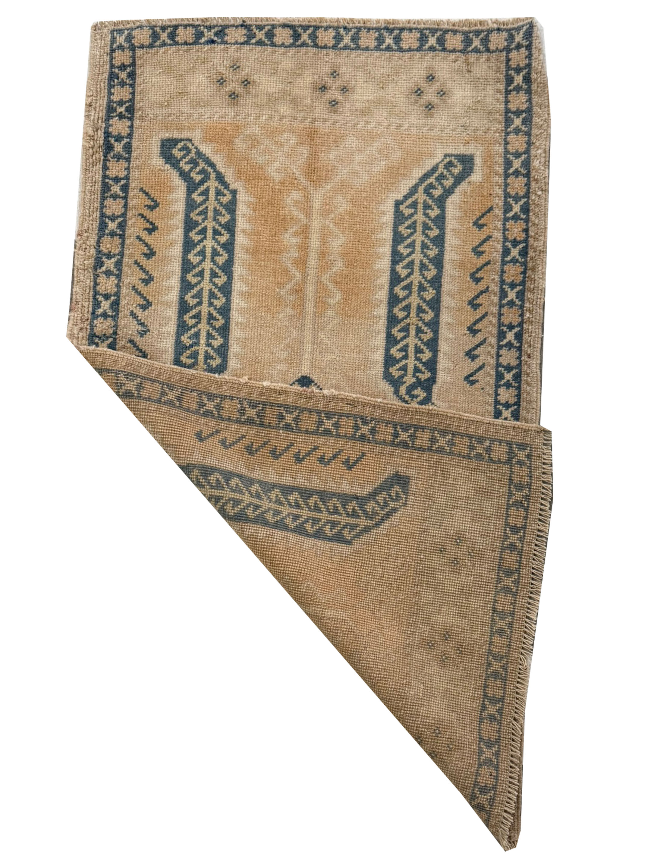 Anatolian Hand Knotted Beige 2x3 - Image 2 of 2