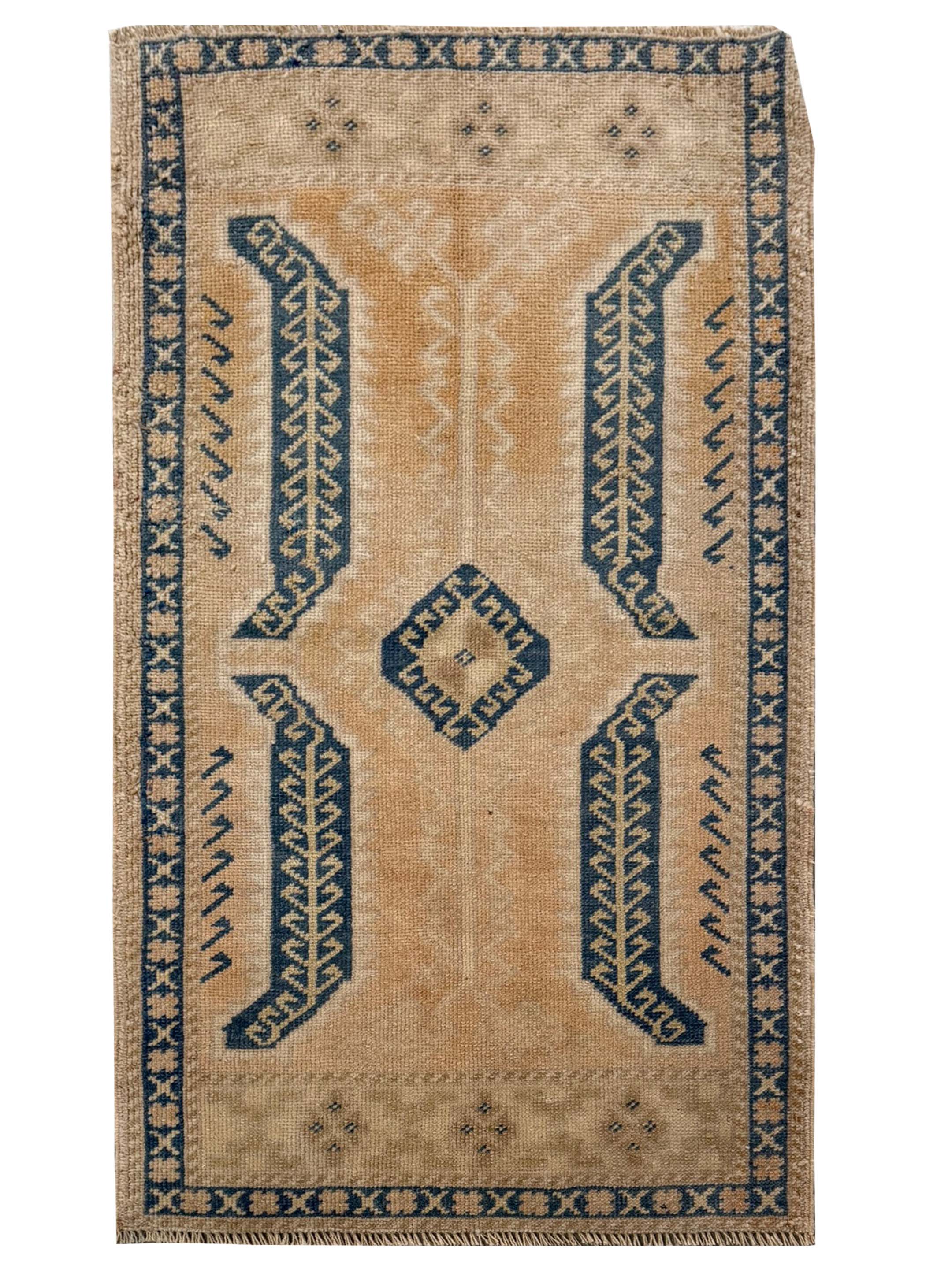 Anatolian Hand Knotted Beige 2x3