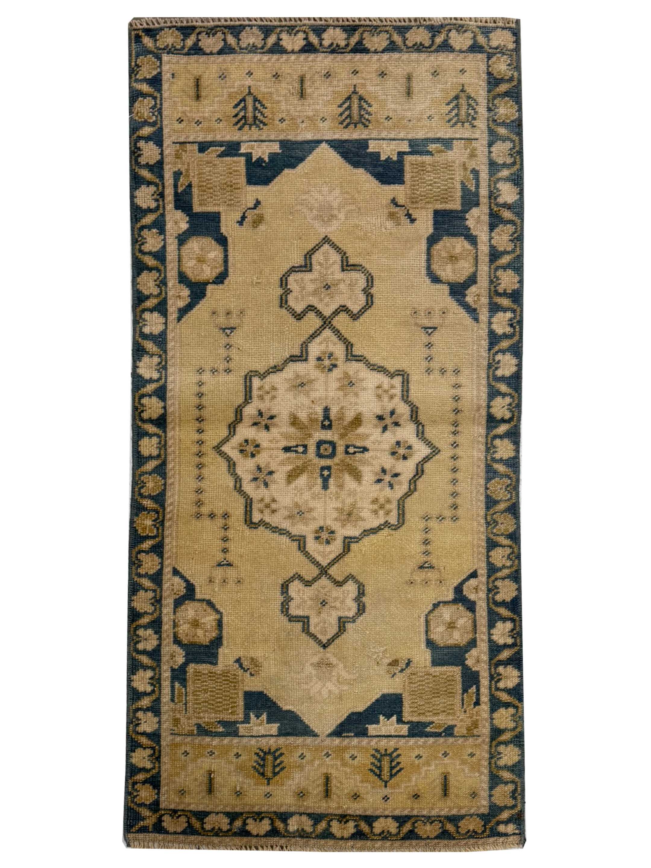 Anatolian Hand Knotted Gold 2x3