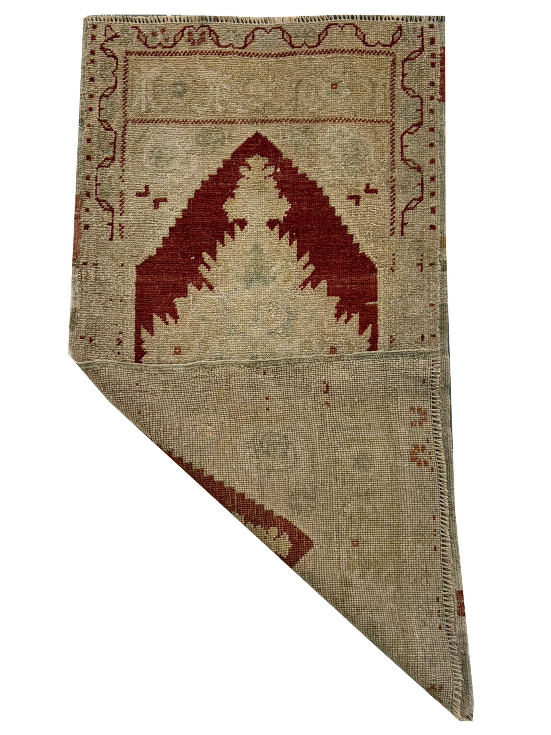 Anatolian Hand Knotted Beige 2x3 - Image 2 of 2