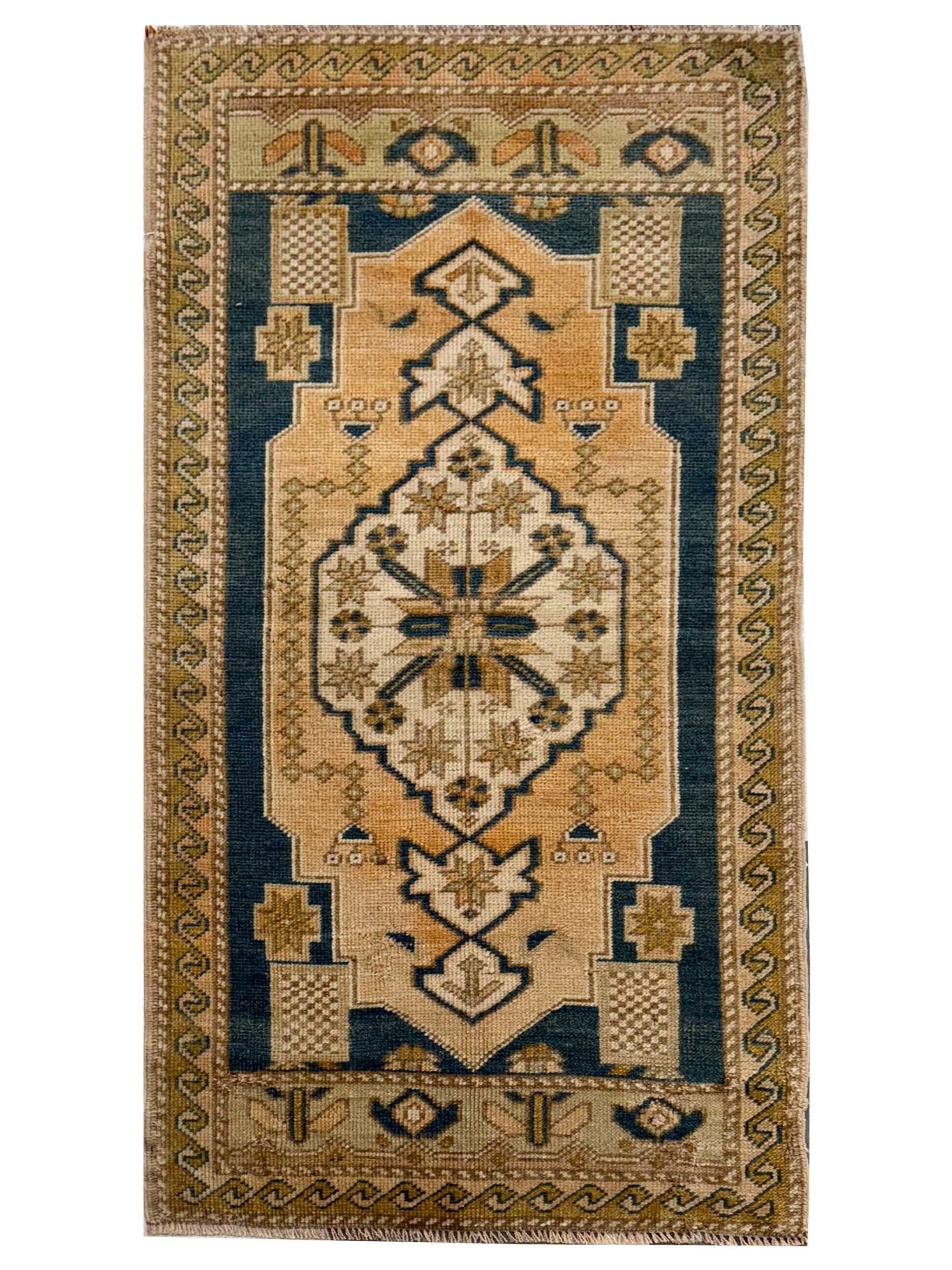 Anatolian Hand Knotted Gold 2x3