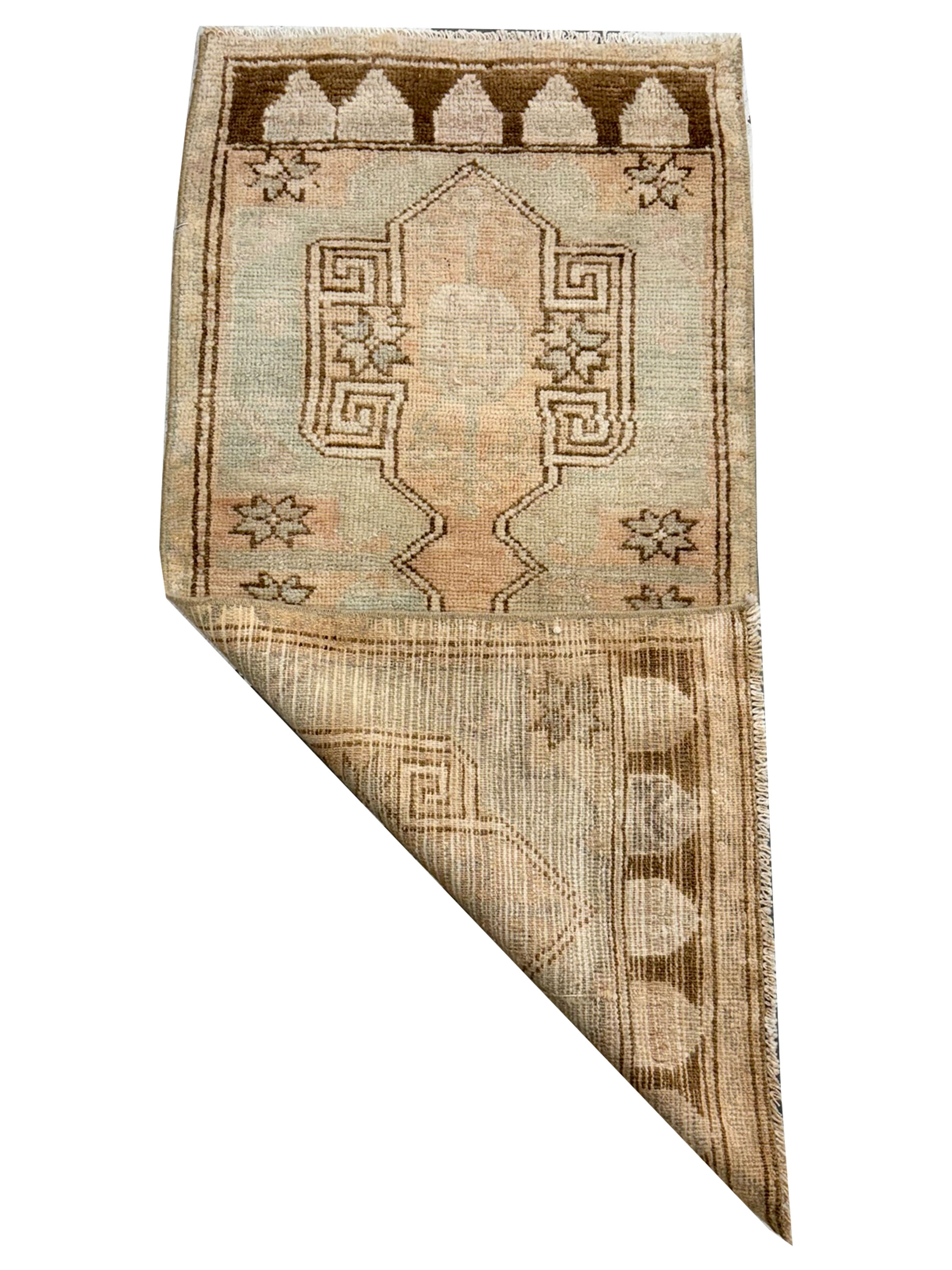Anatolian Hand Knotted Orange 2x3 - Image 2 of 2