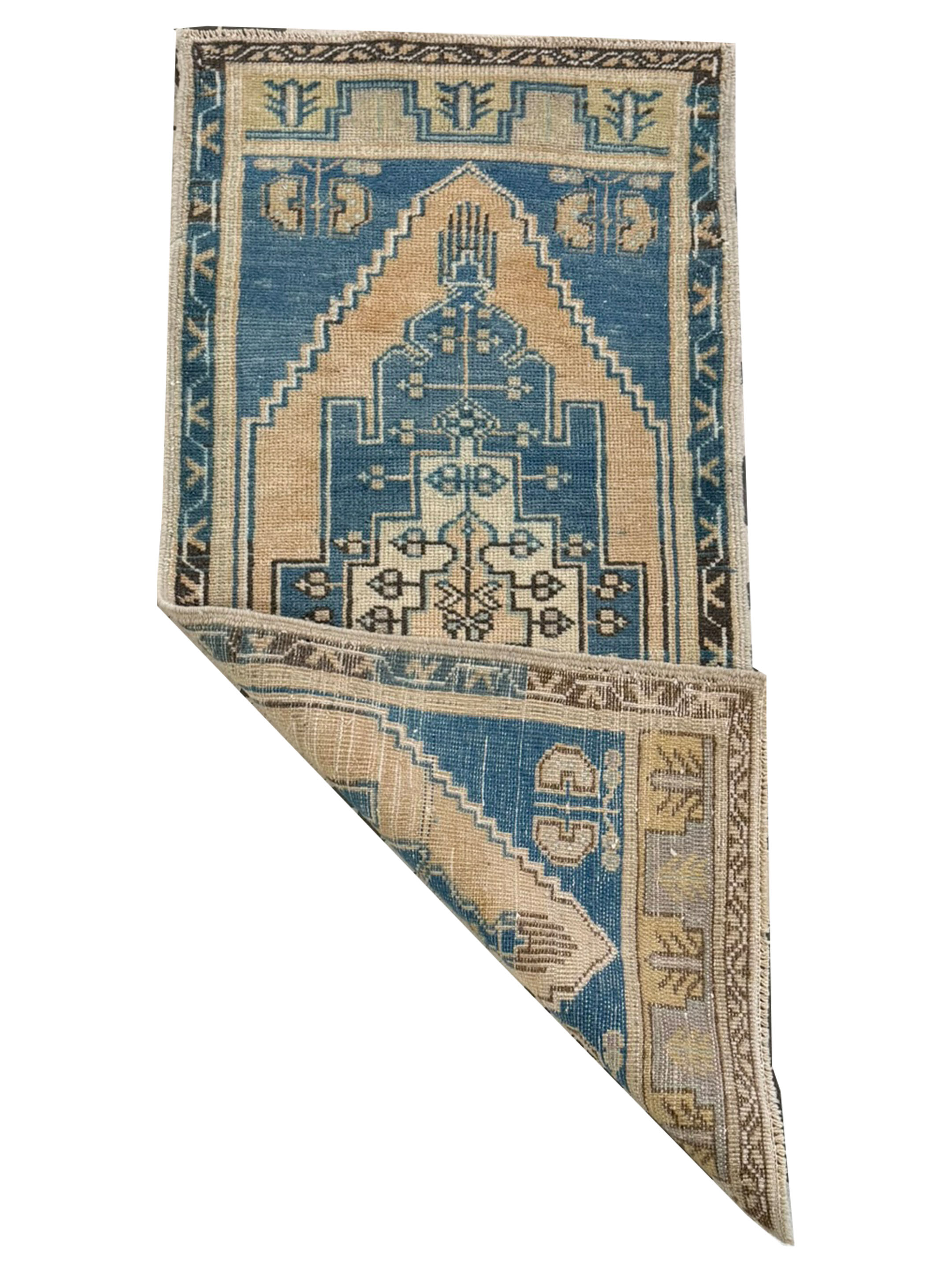 Anatolian Hand Knotted Beige 2x3 - Image 2 of 2