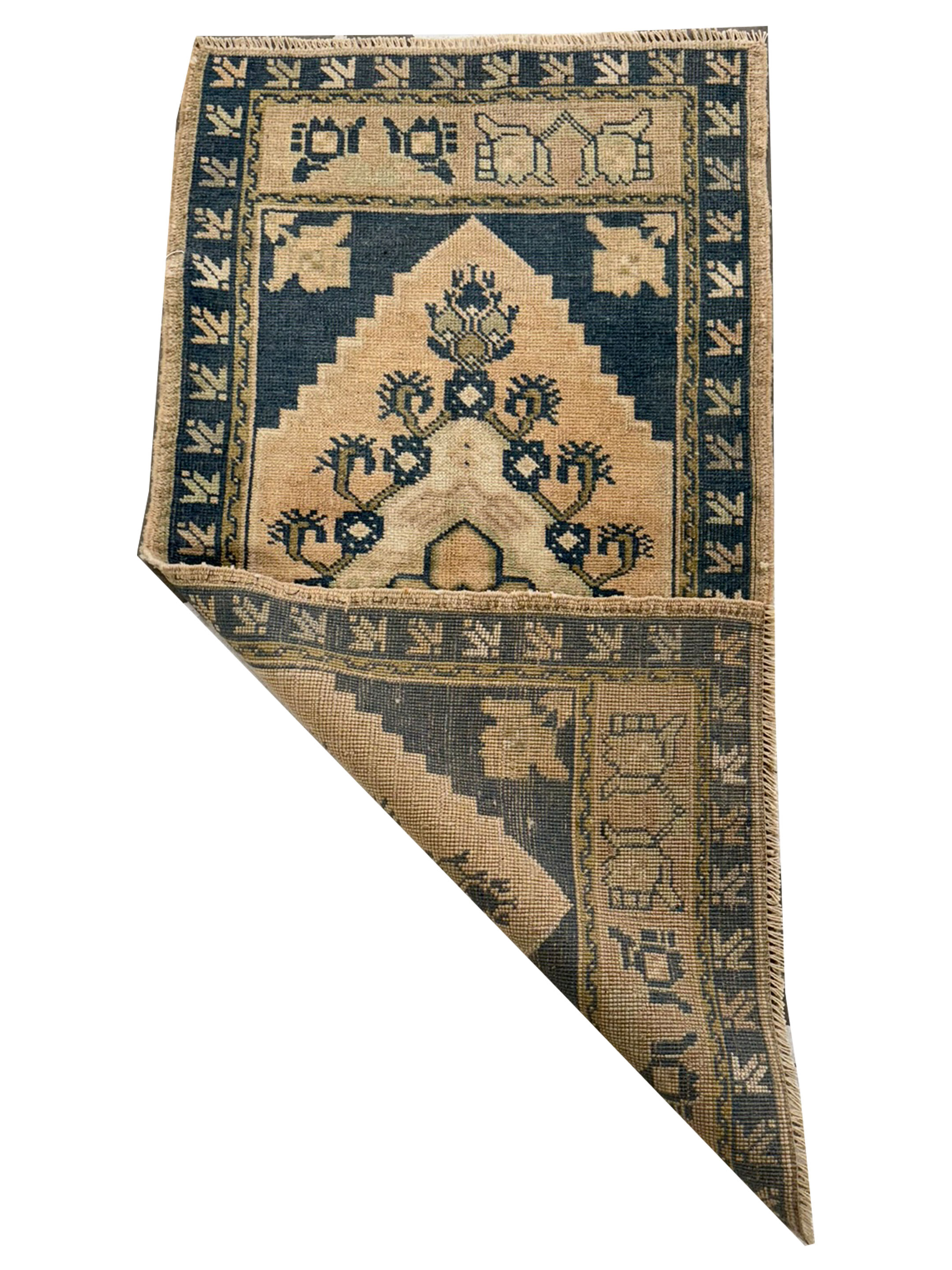 Anatolian Hand Knotted Beige 2x3 - Image 2 of 2