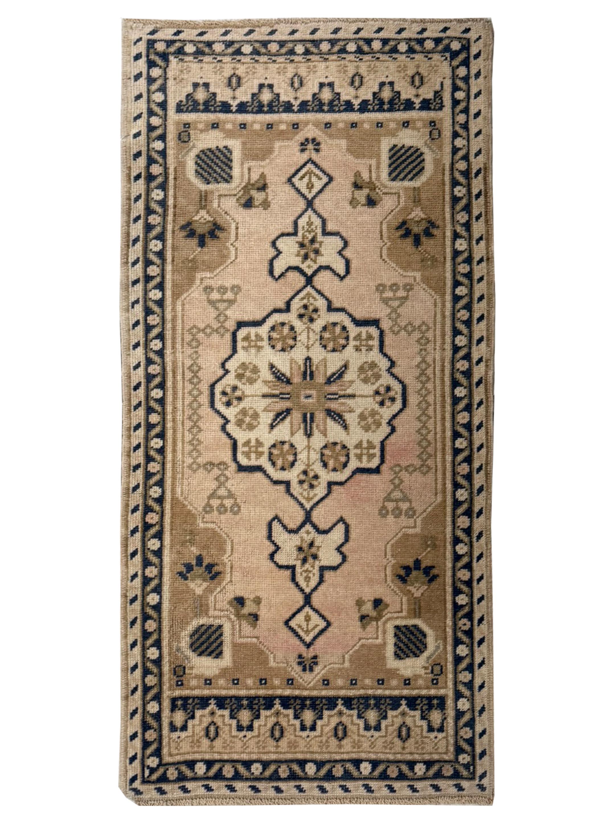 Anatolian Hand Knotted Beige 2x3