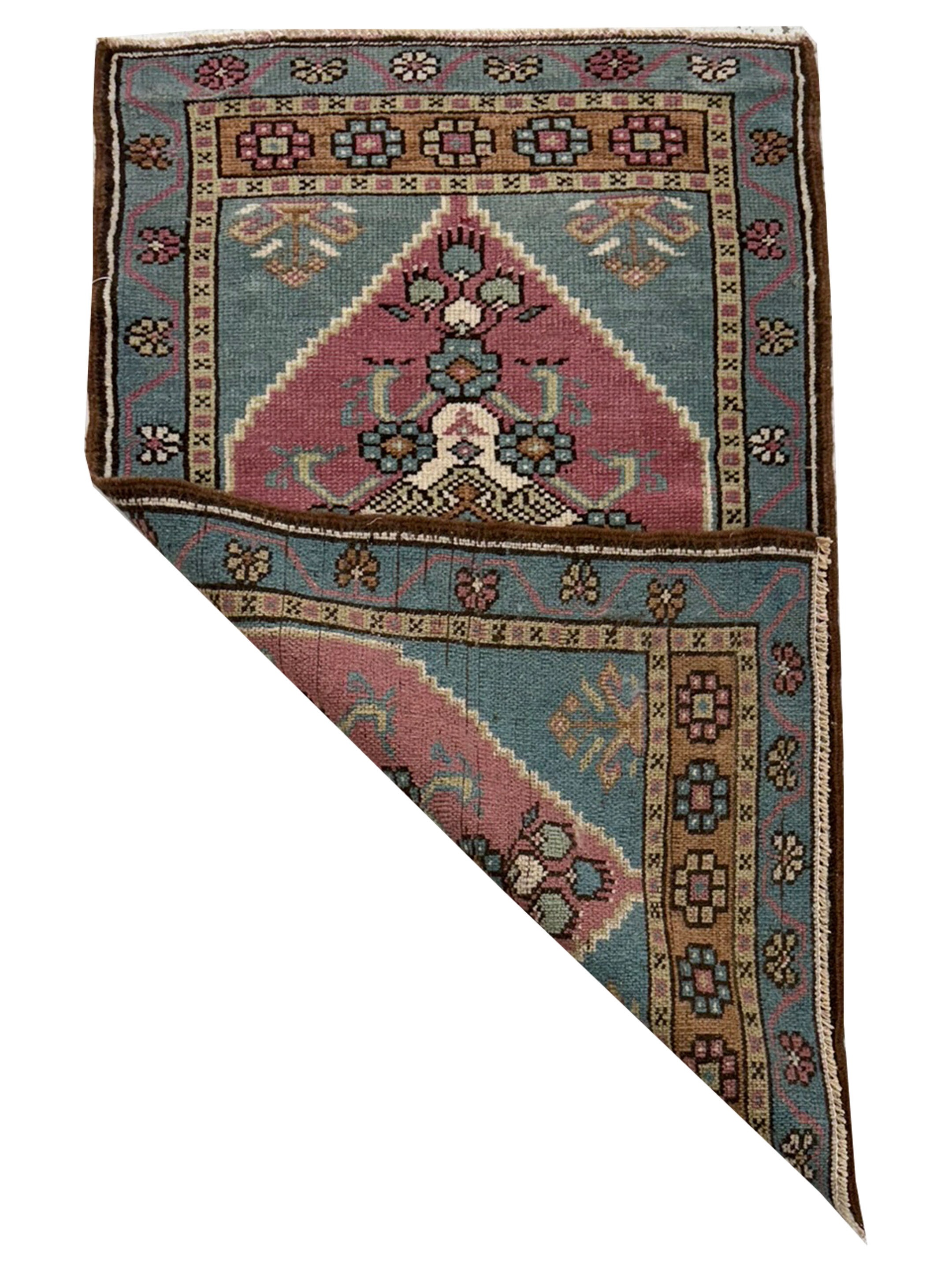 Anatolian Hand Knotted Pink 2x3 - Image 2 of 2