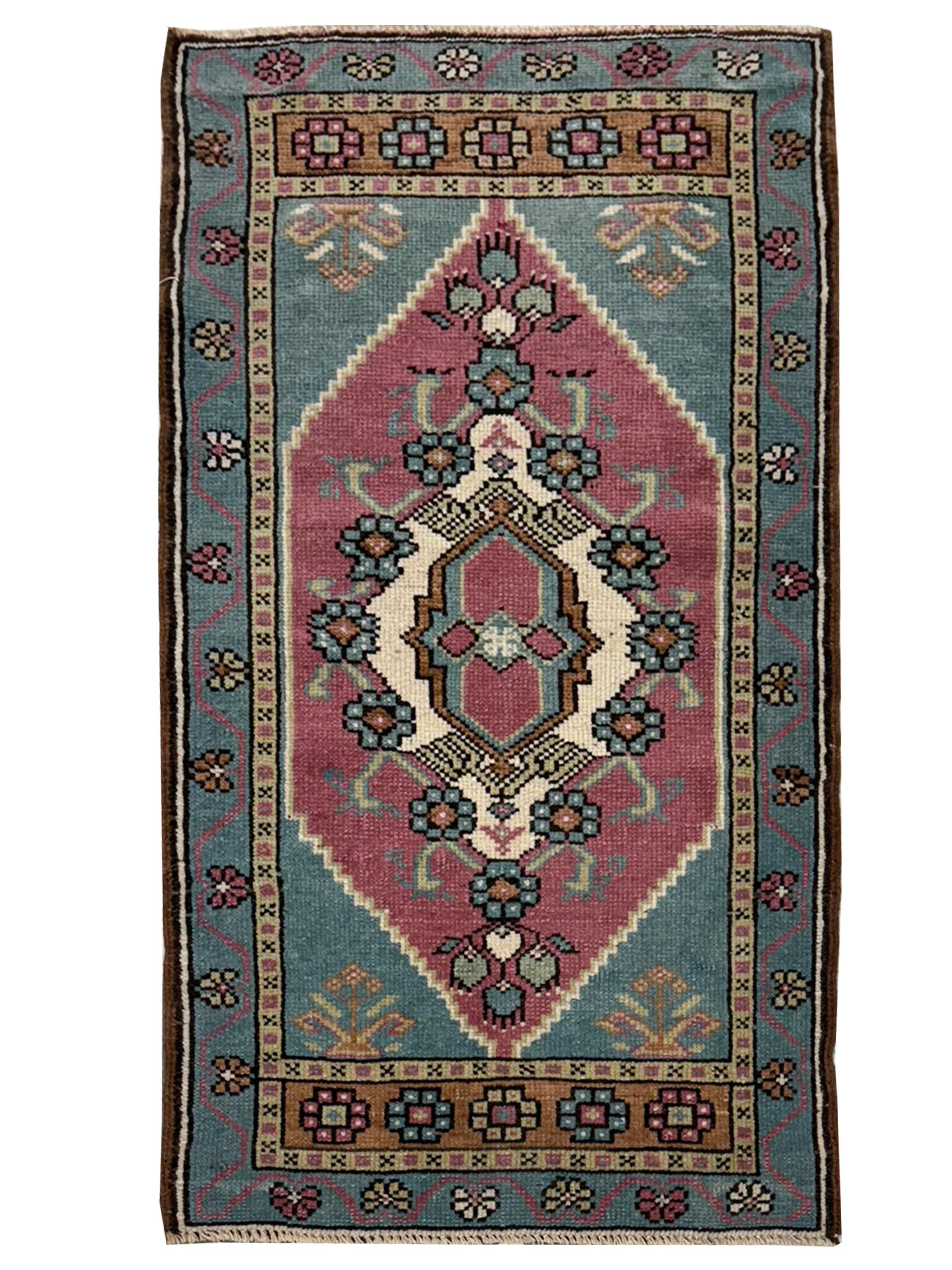 Anatolian Hand Knotted Pink 2x3