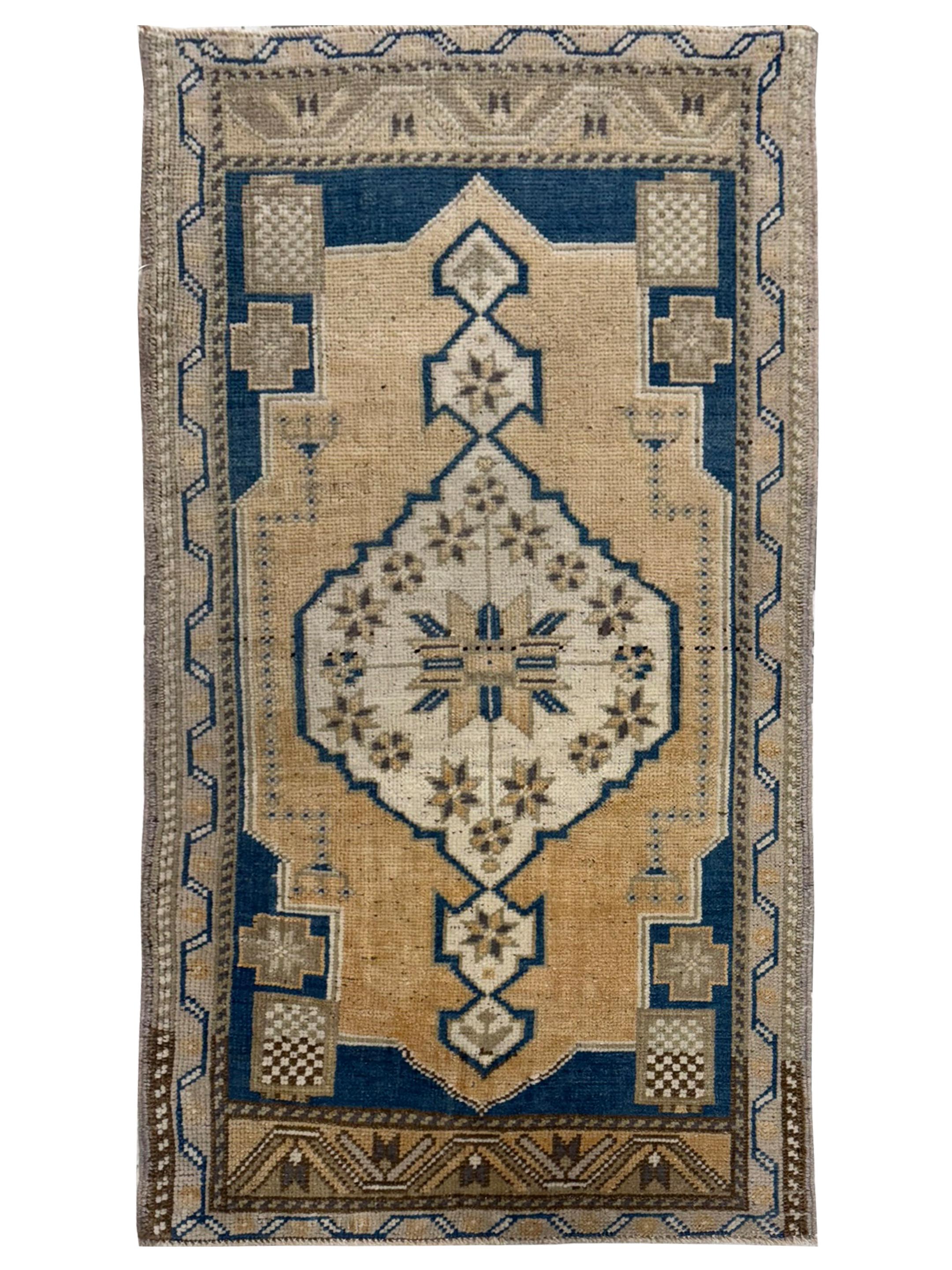 Anatolian Hand Knotted Cream 2x3