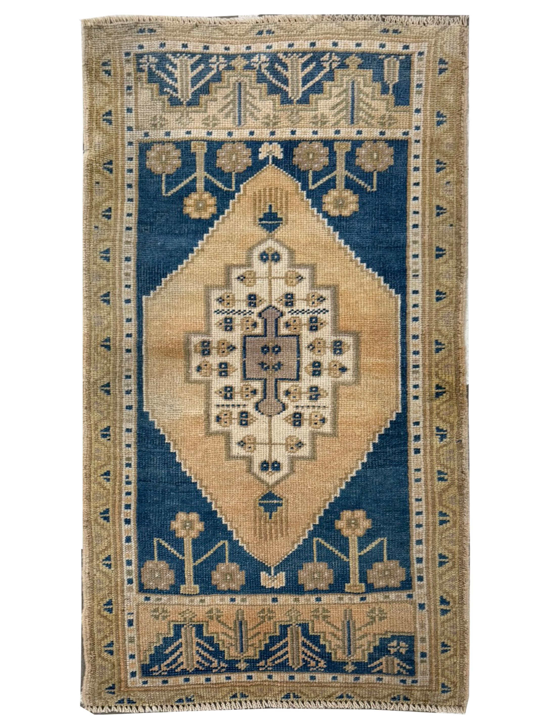 Anatolian Hand Knotted Gold 2x3
