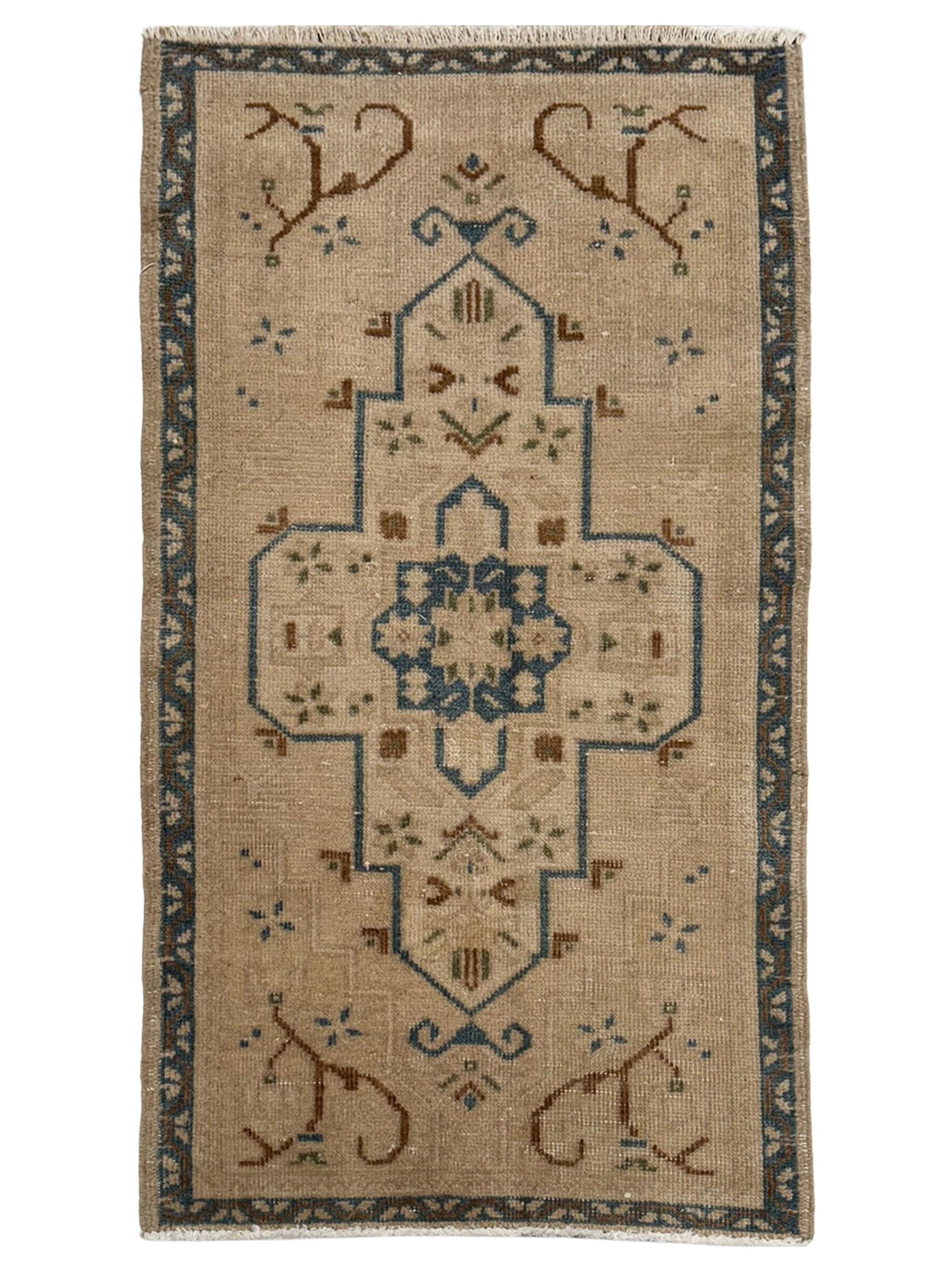 Anatolian Hand Knotted Beige 2x3