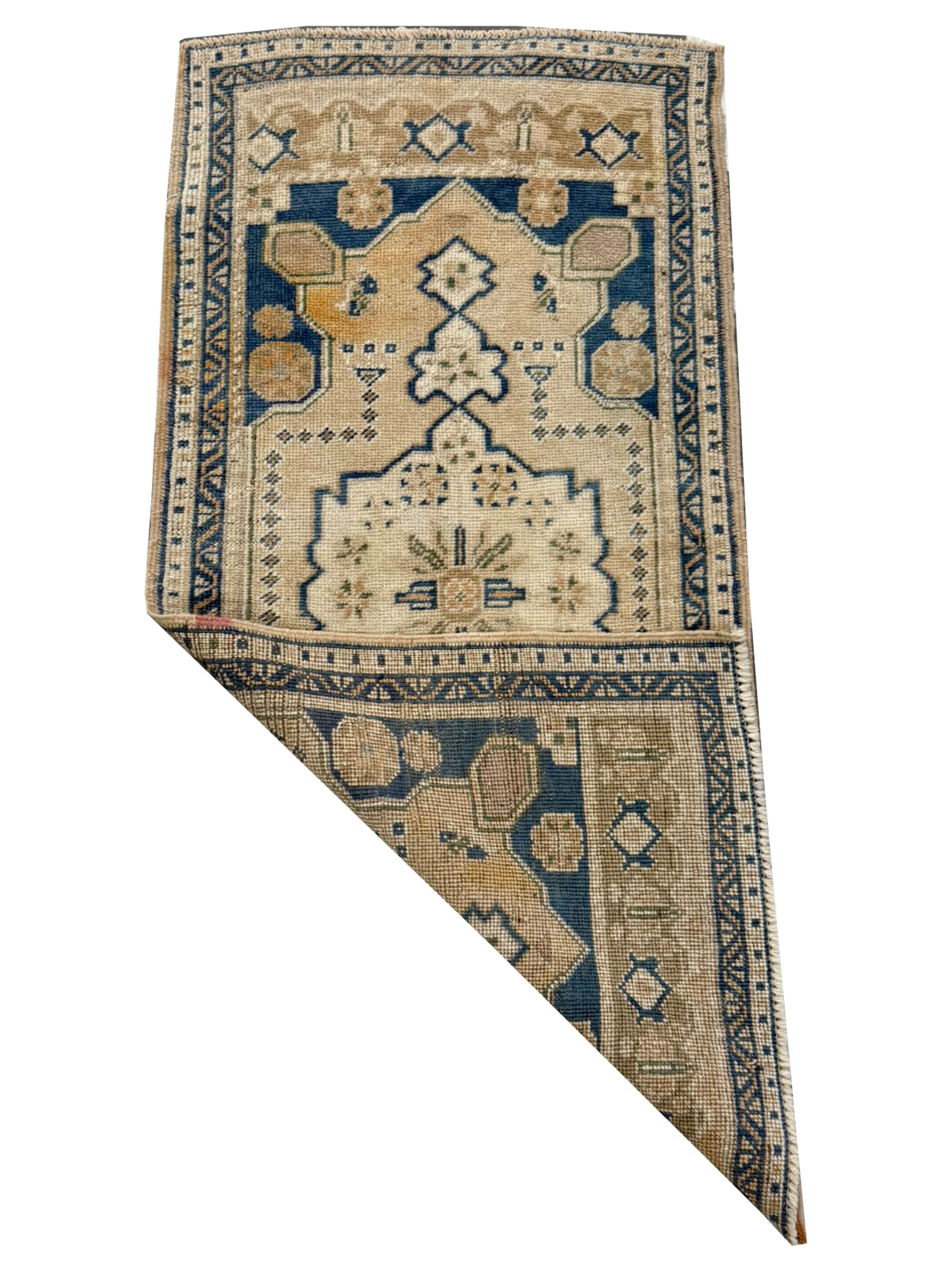 Anatolian Hand Knotted Beige 2x3 - Image 2 of 2