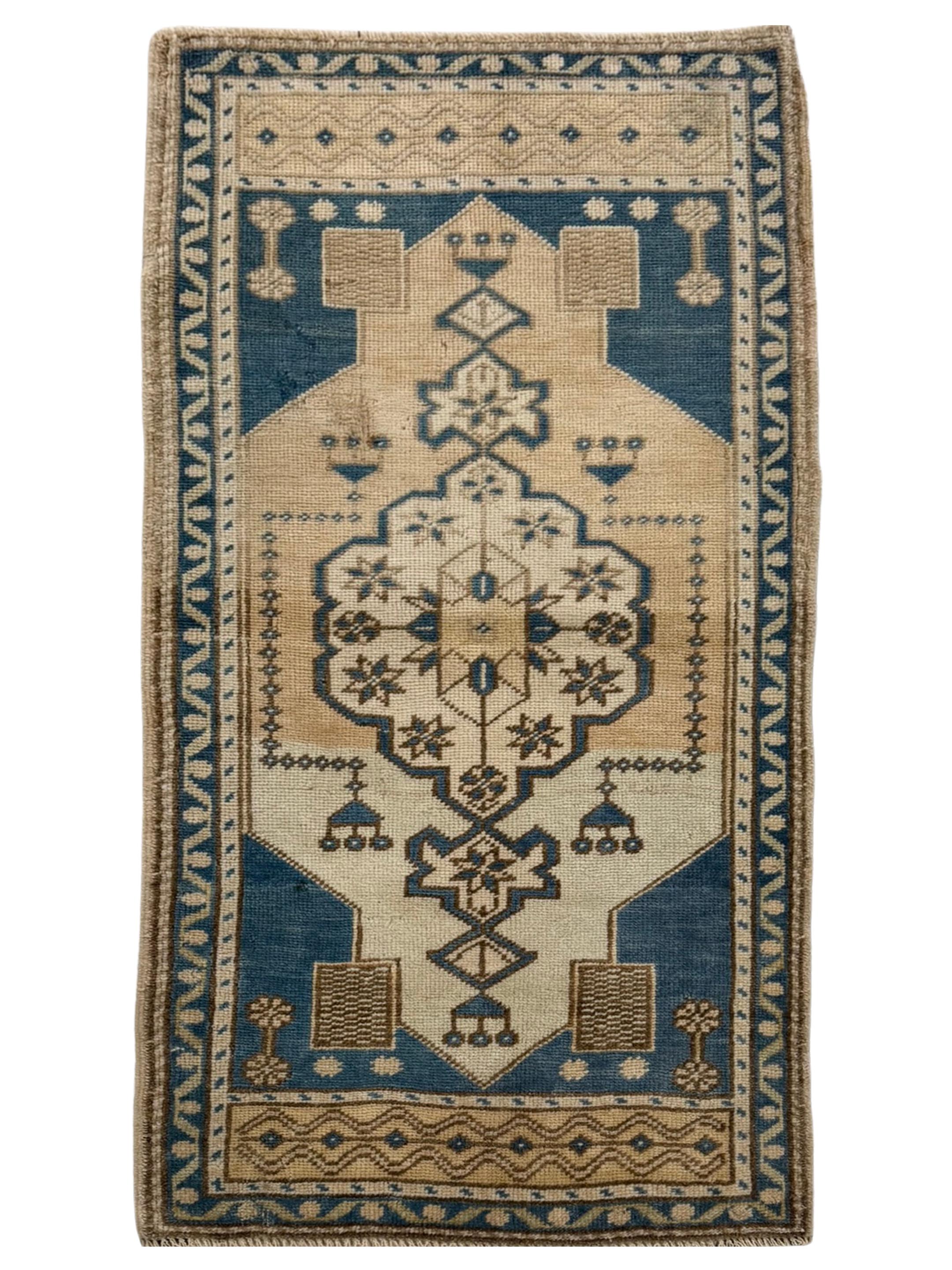 Anatolian Hand Knotted Beige 2x3