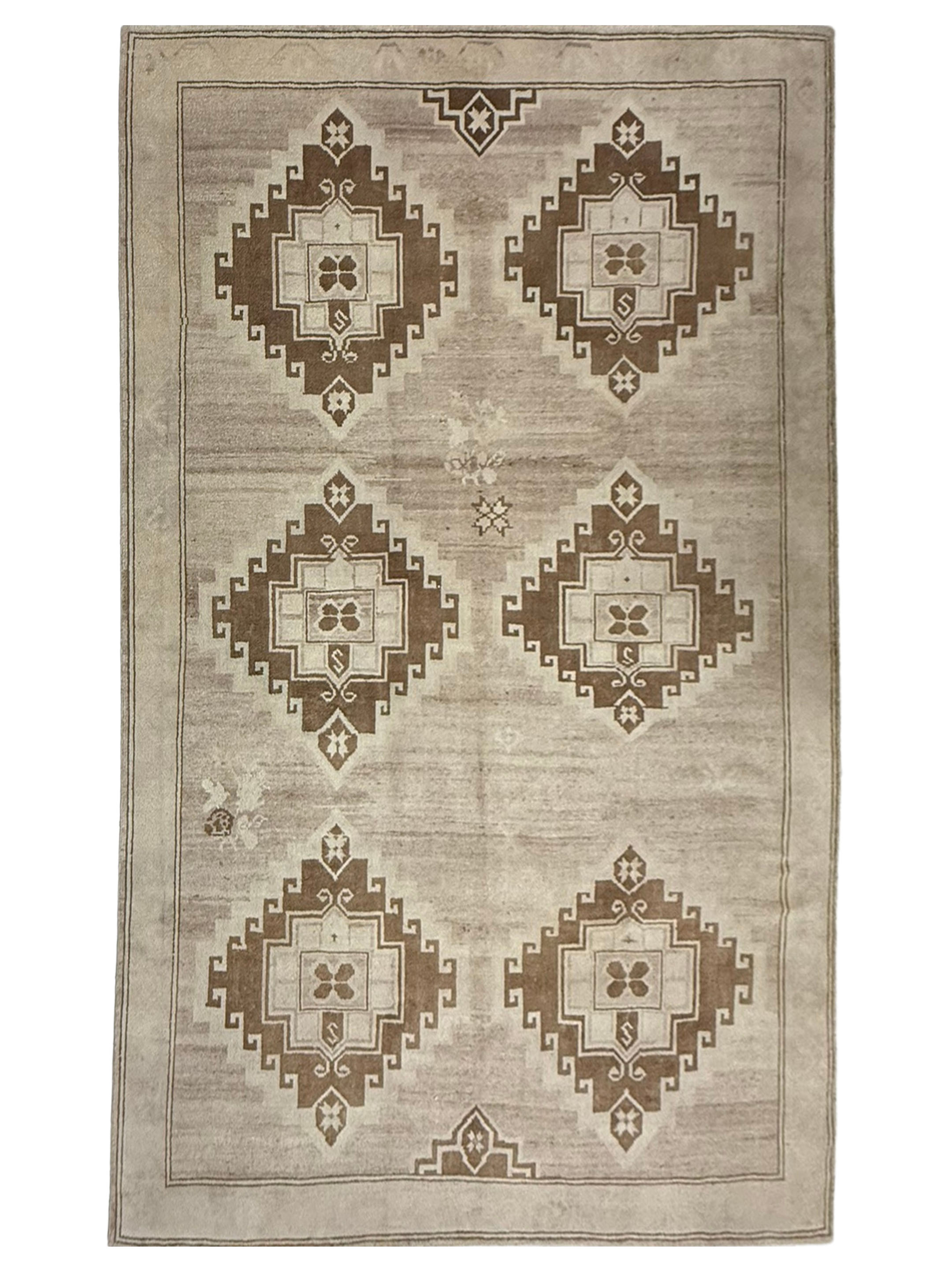 Kars TR Hand Knotted Beige 9x12