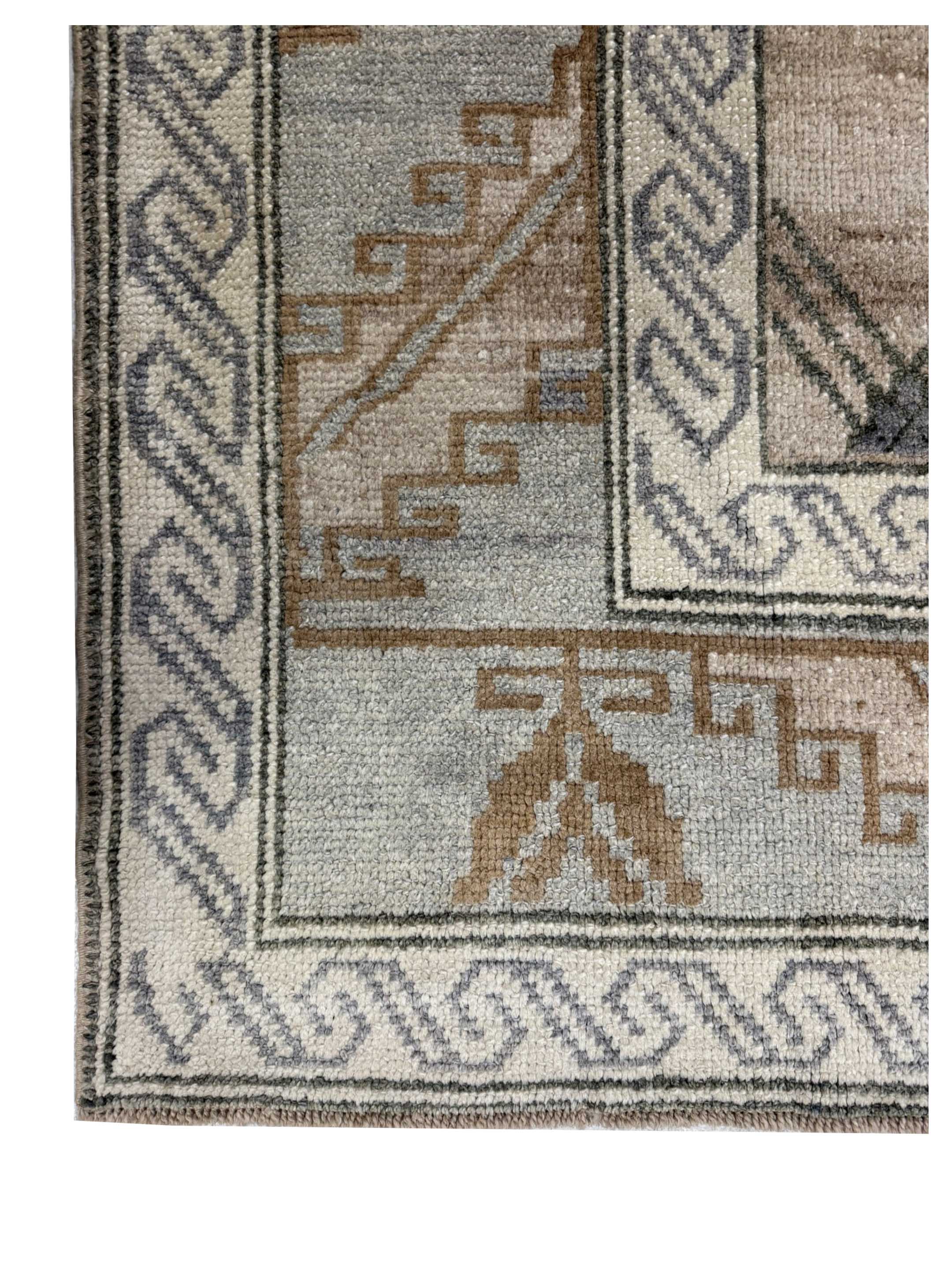 Kars TR Hand Knotted Tan 10x14 - Image 2 of 3