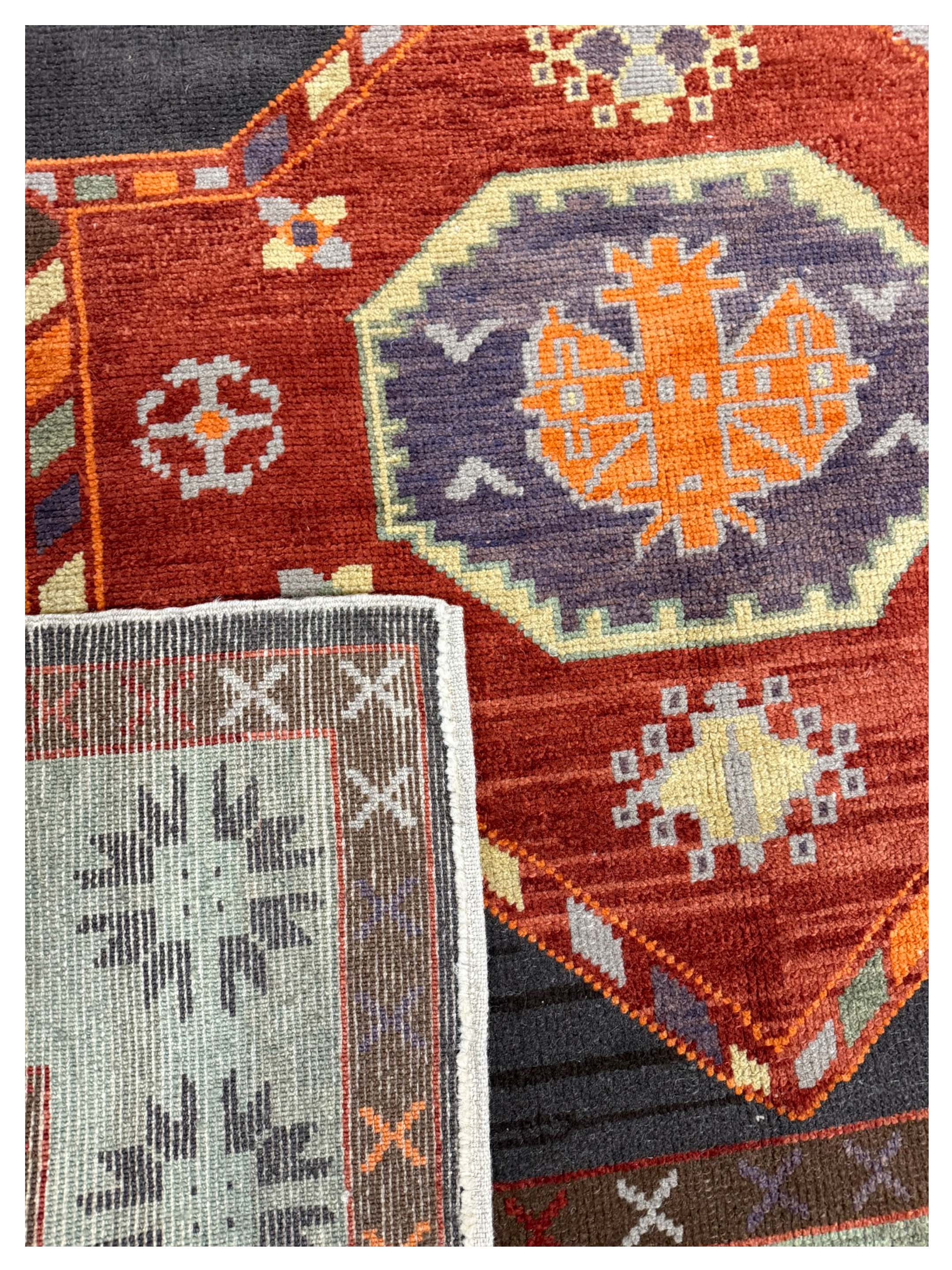 Kars TR Hand Knotted Brown 10x14 - Image 3 of 3