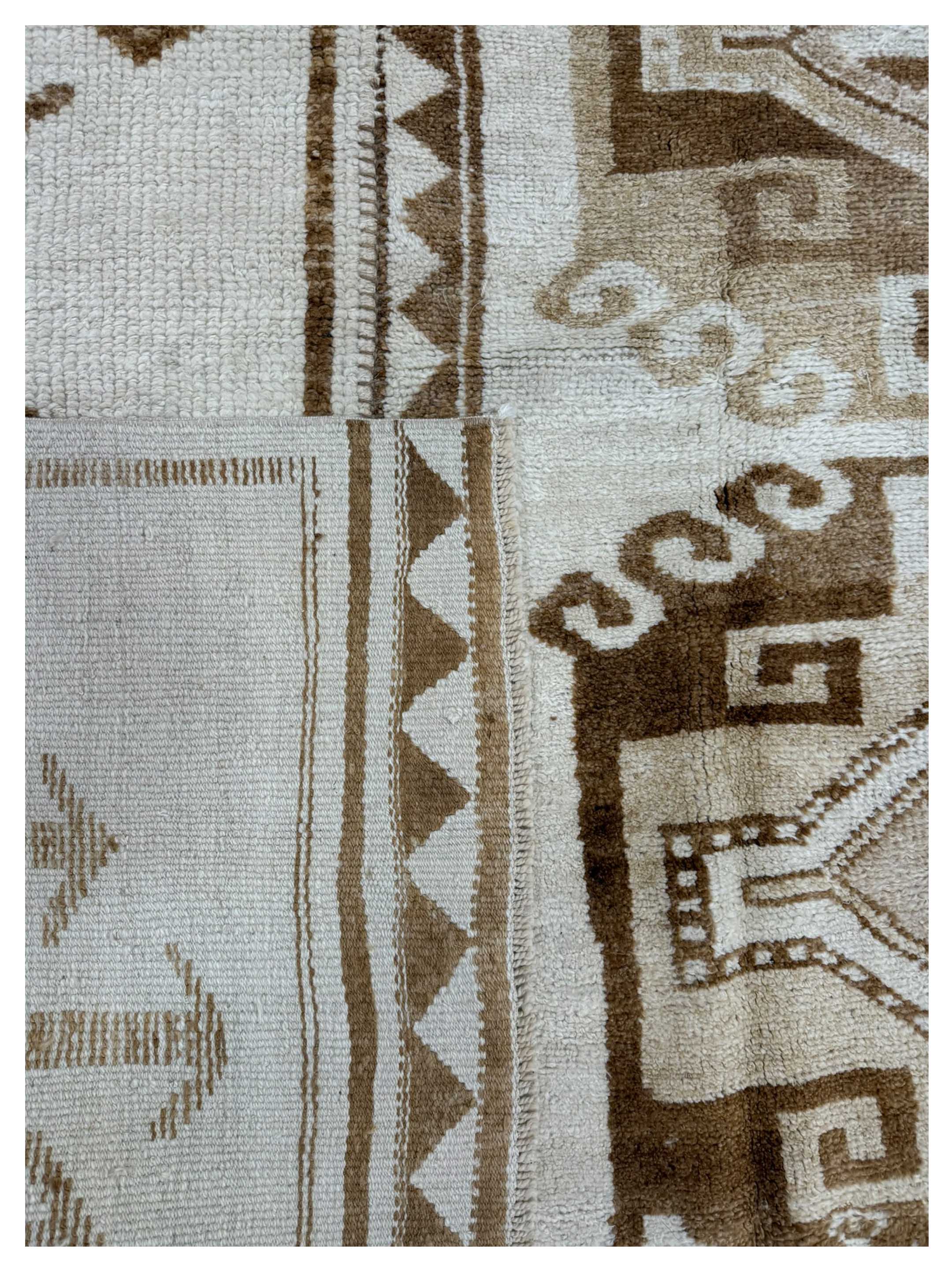 Anatolian-Natural Hand Knotted Ivory 10x12 - Image 3 of 3
