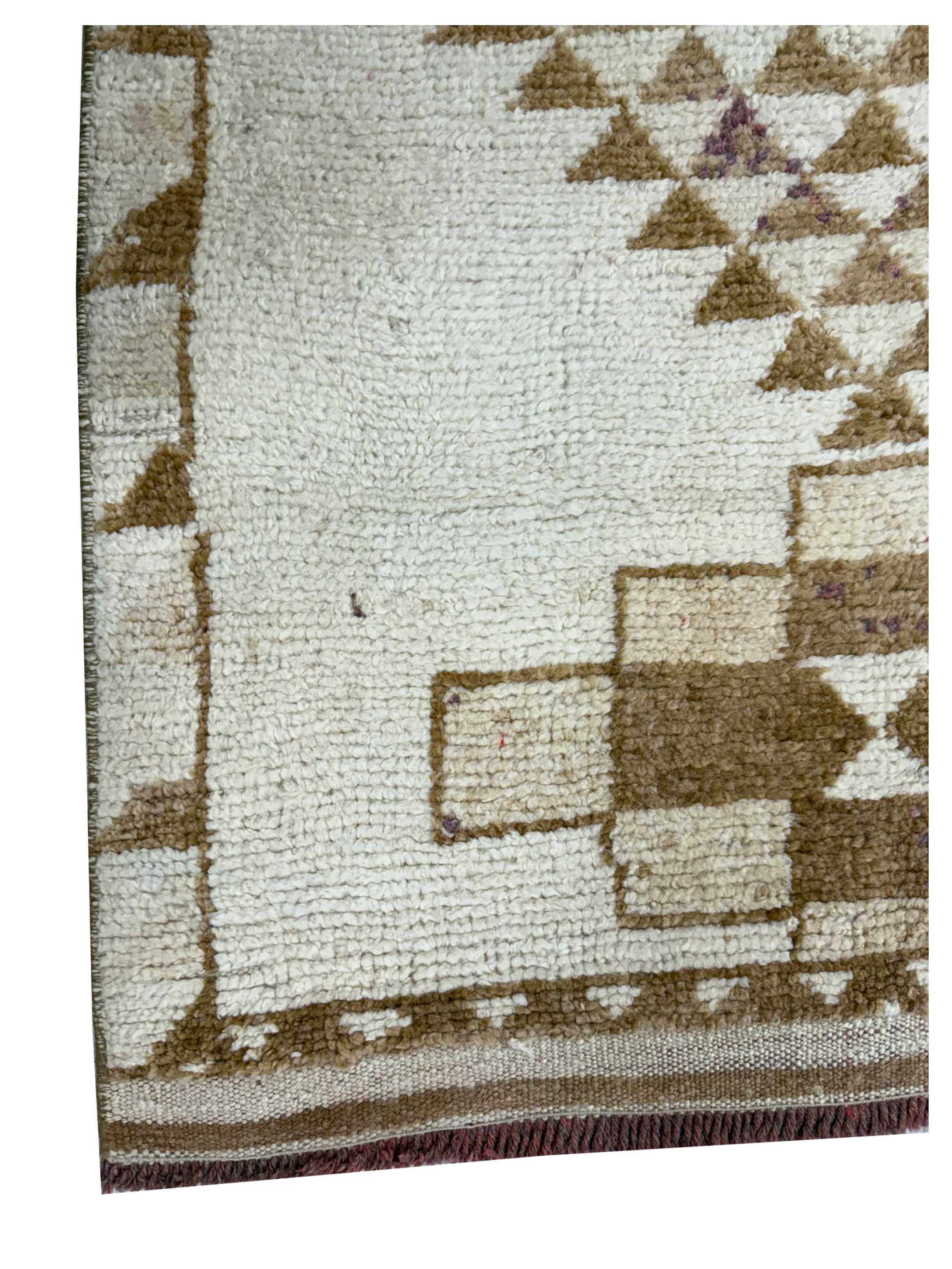 Anatolian-Natural Hand Knotted Ivory 9x12 - Image 2 of 3