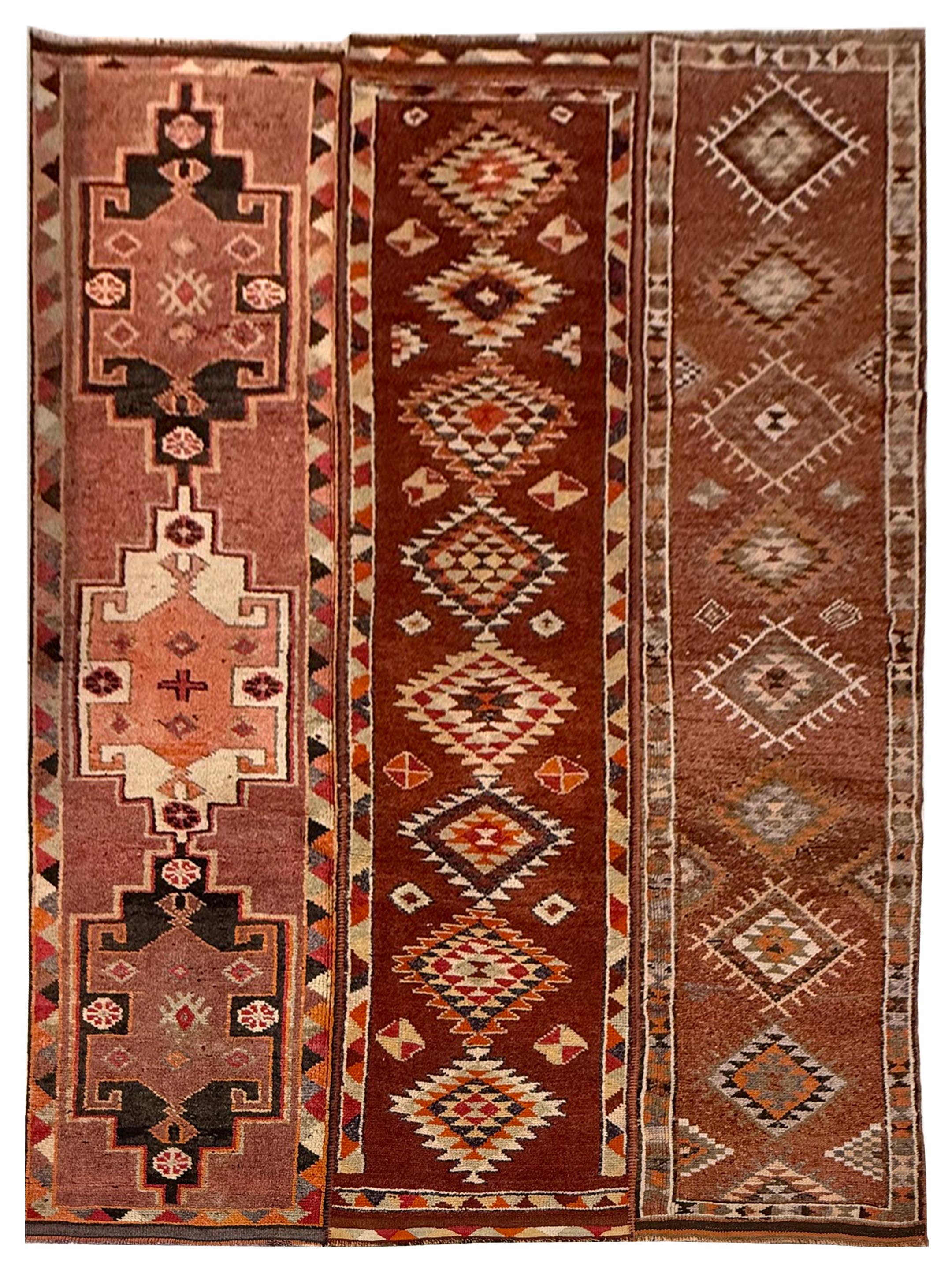 Kurdish Hand Knotted Orange 8x13