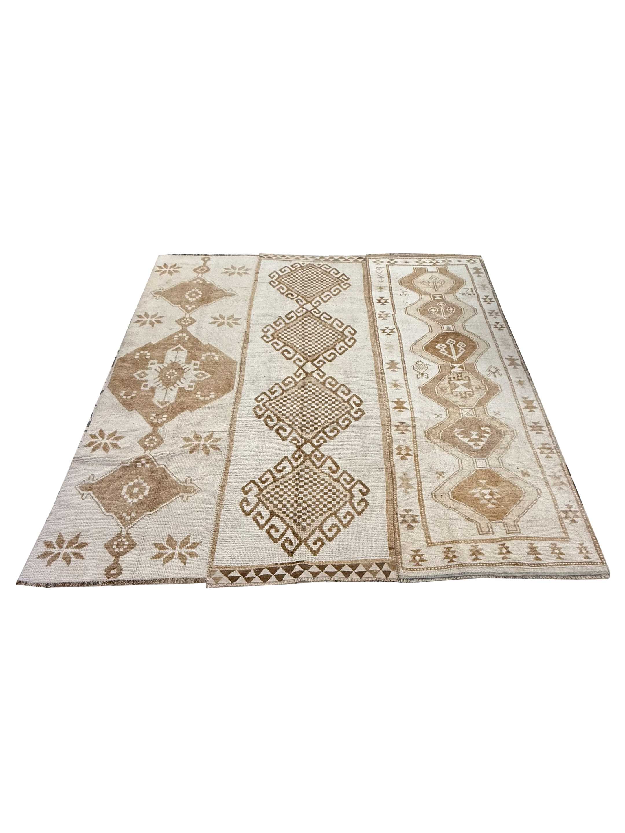 Anatolian-Natural Hand Knotted Ivory 10x10 - Image 2 of 4