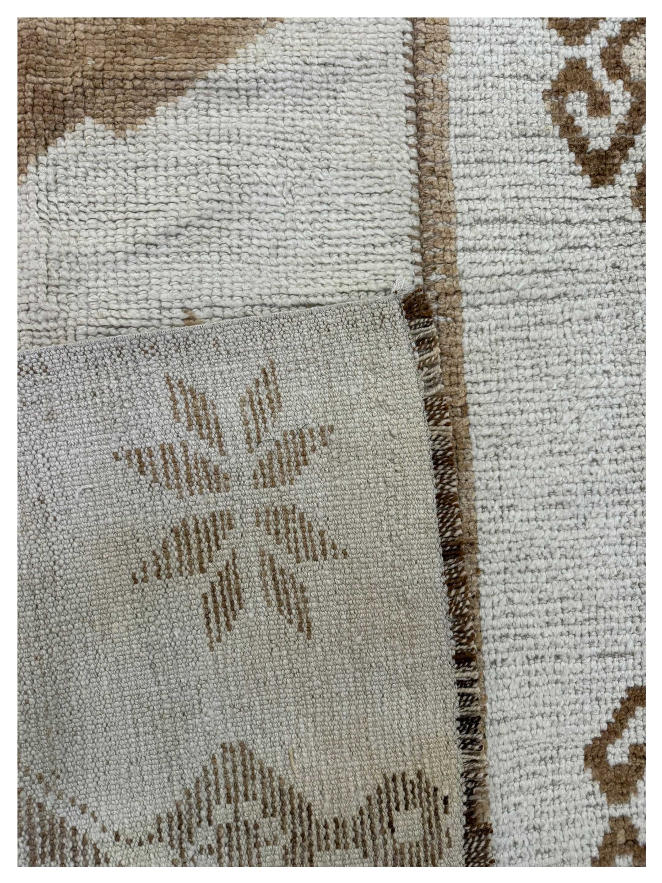 Anatolian-Natural Hand Knotted Ivory 10x10 - Image 4 of 4