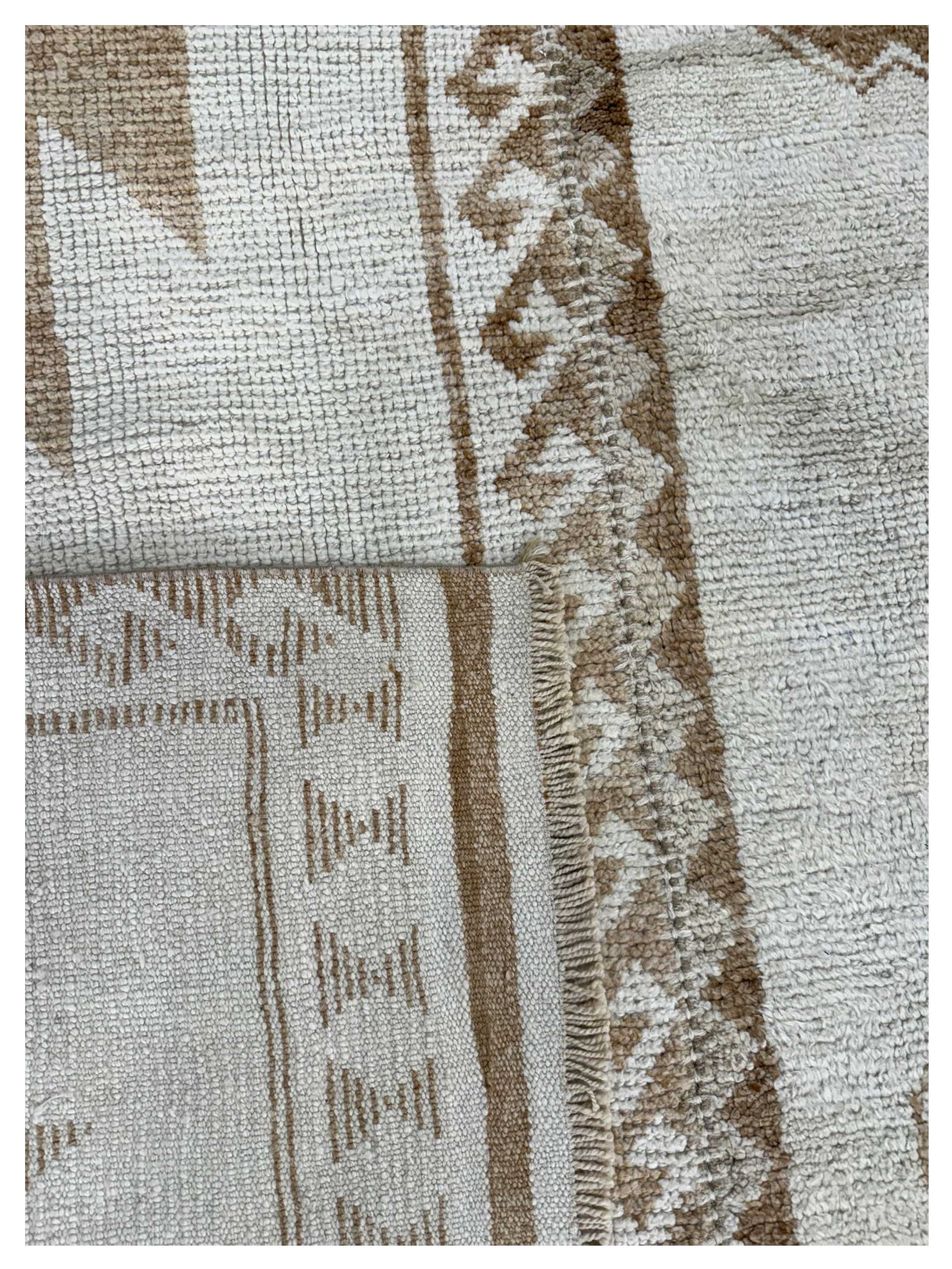 Anatolian-Natural Hand Knotted Ivory 10x12 - Image 4 of 4