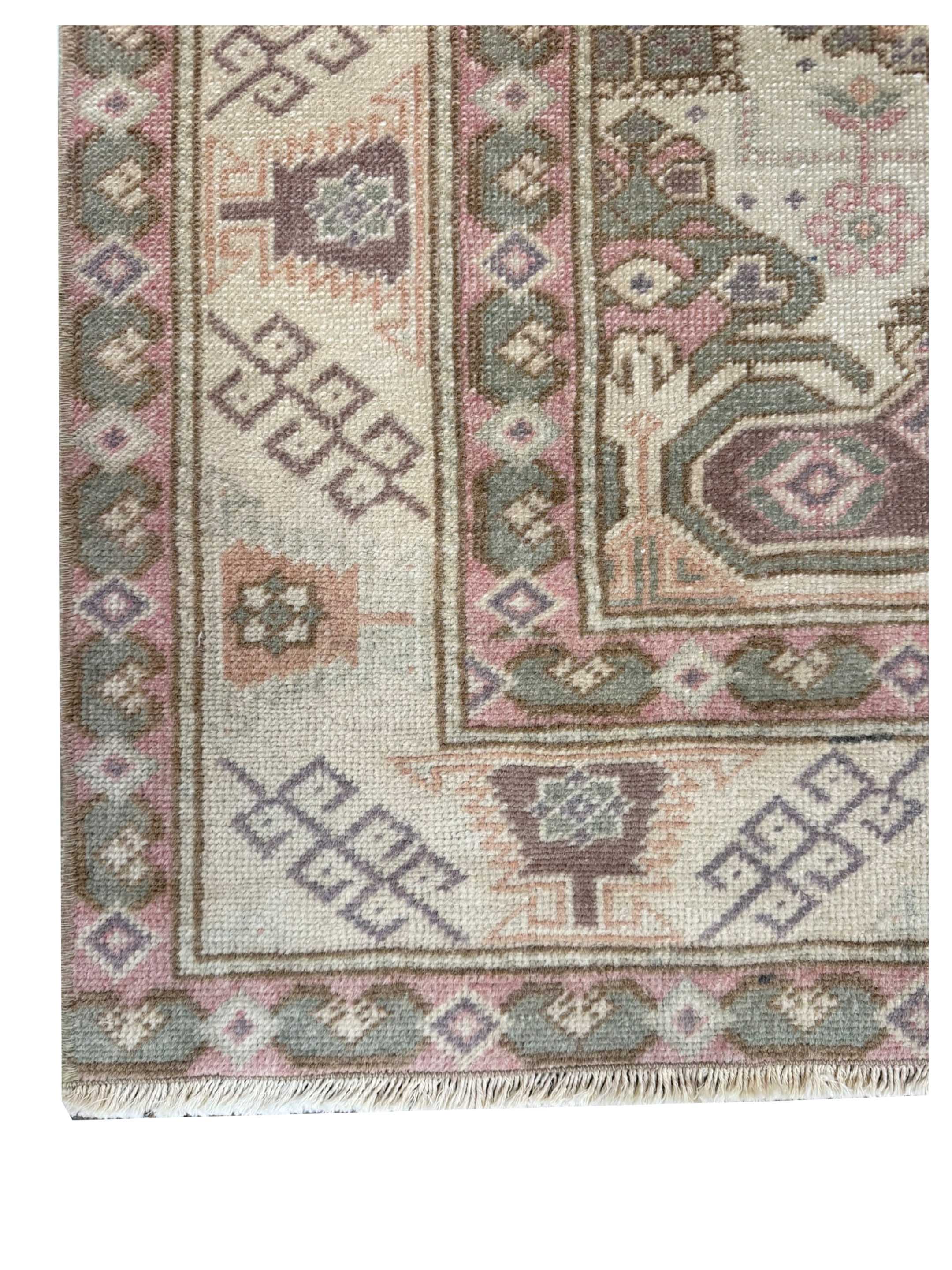 Kayseri Hand Knotted Ivory 6x9 - Image 2 of 3