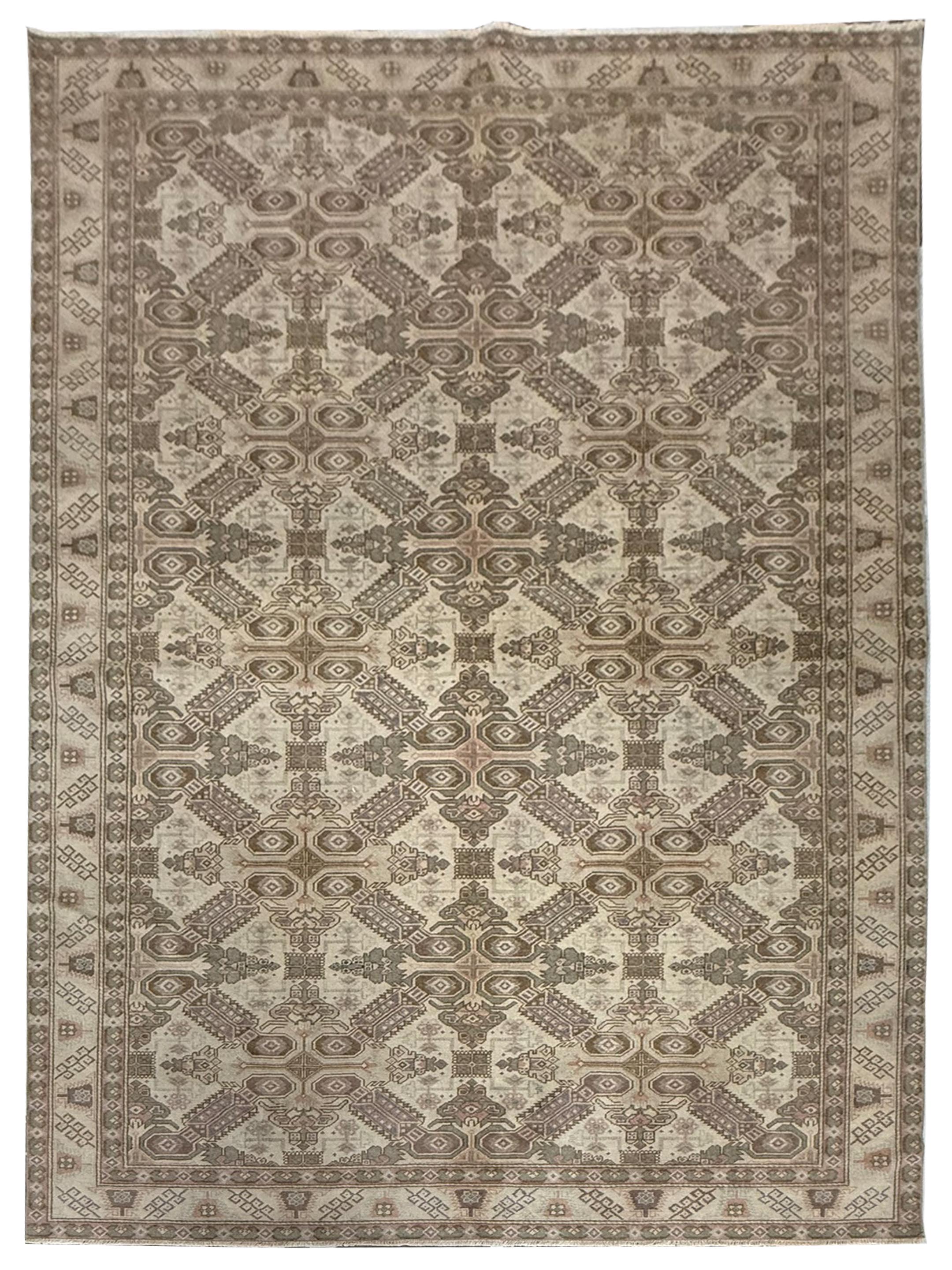 Kayseri Hand Knotted Ivory 6x9
