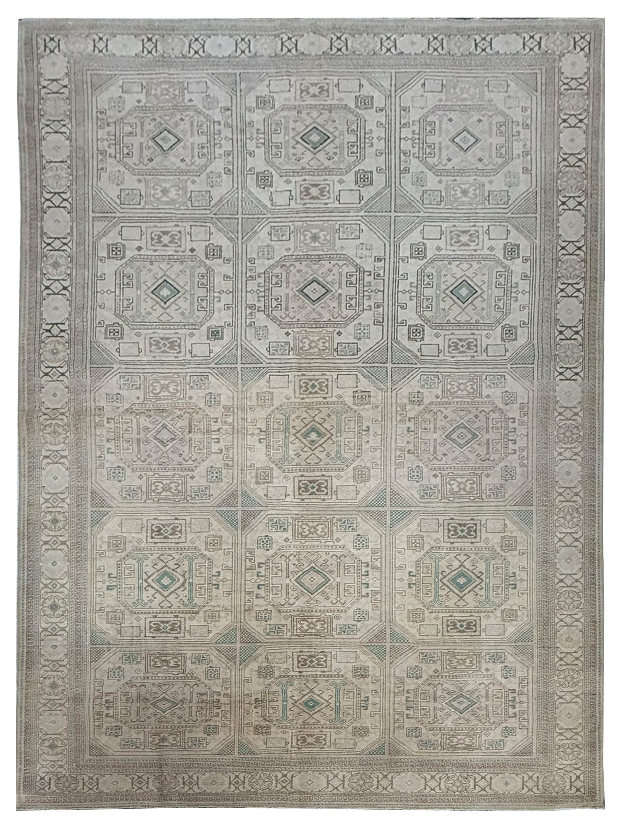Kayseri Hand Knotted Beige 7x10