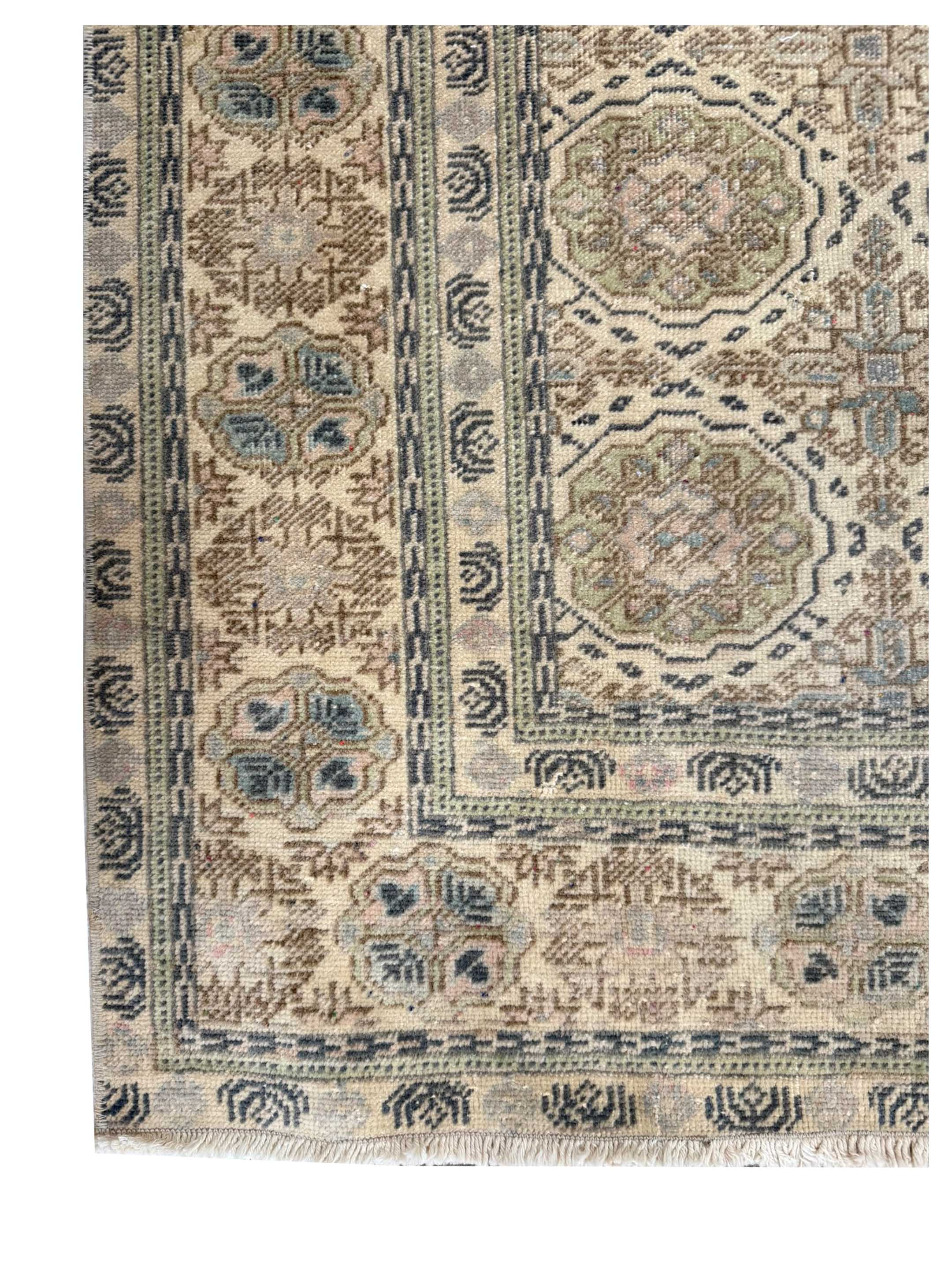 Kayseri Hand Knotted Beige 6x10 - Image 2 of 3