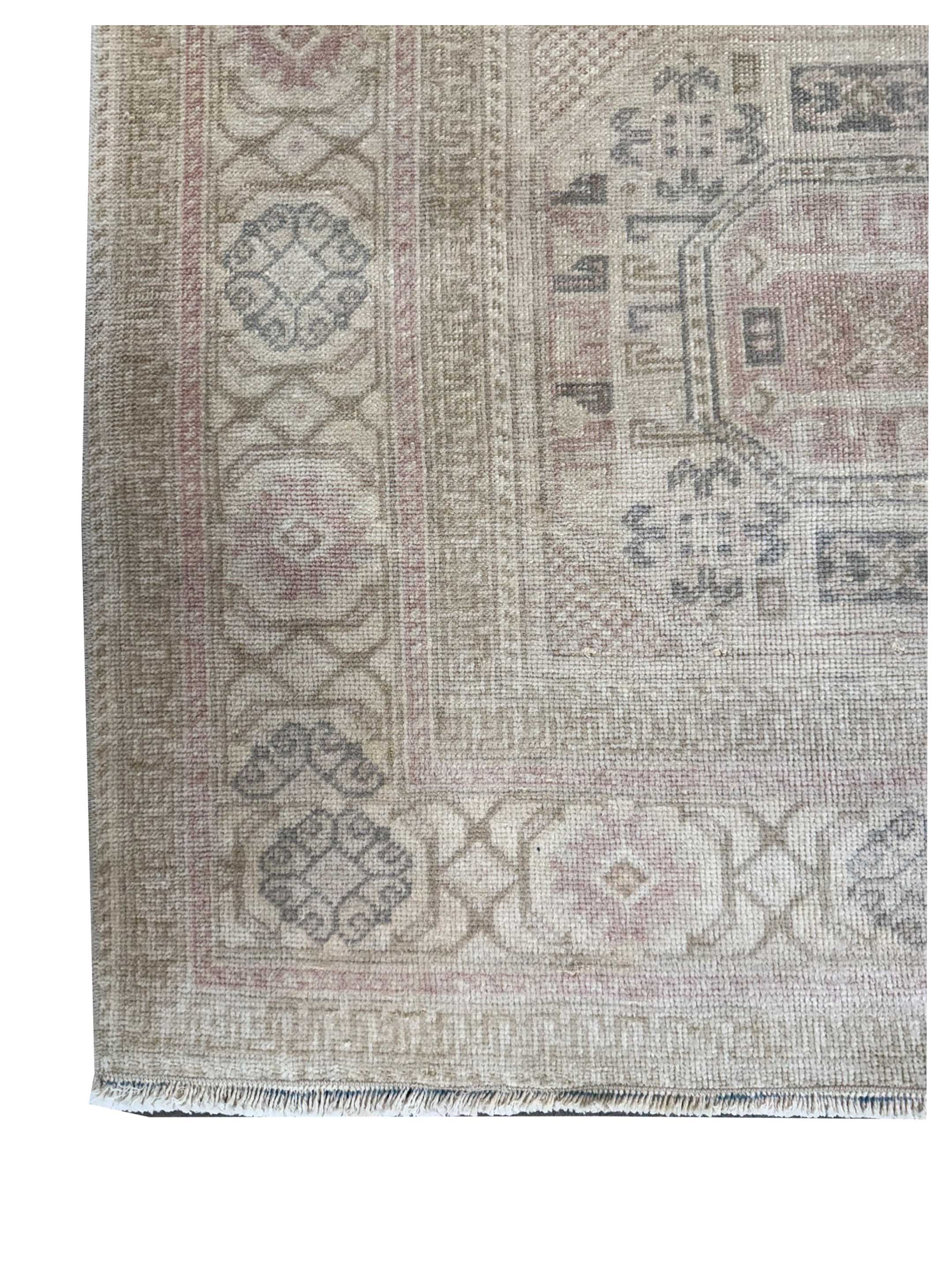 Kayseri Hand Knotted Beige 6x10 - Image 2 of 3