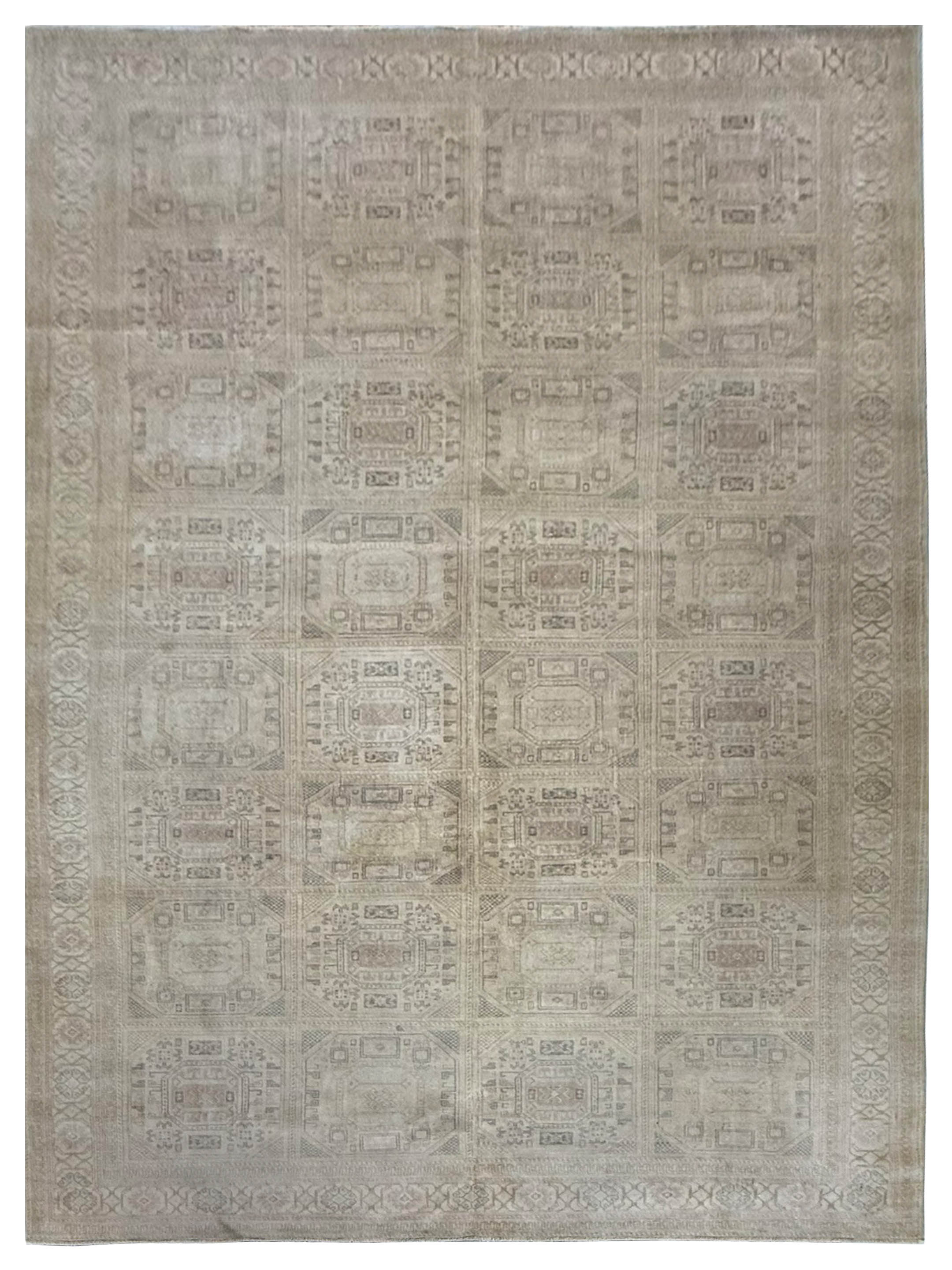 Kayseri Hand Knotted Beige 6x10