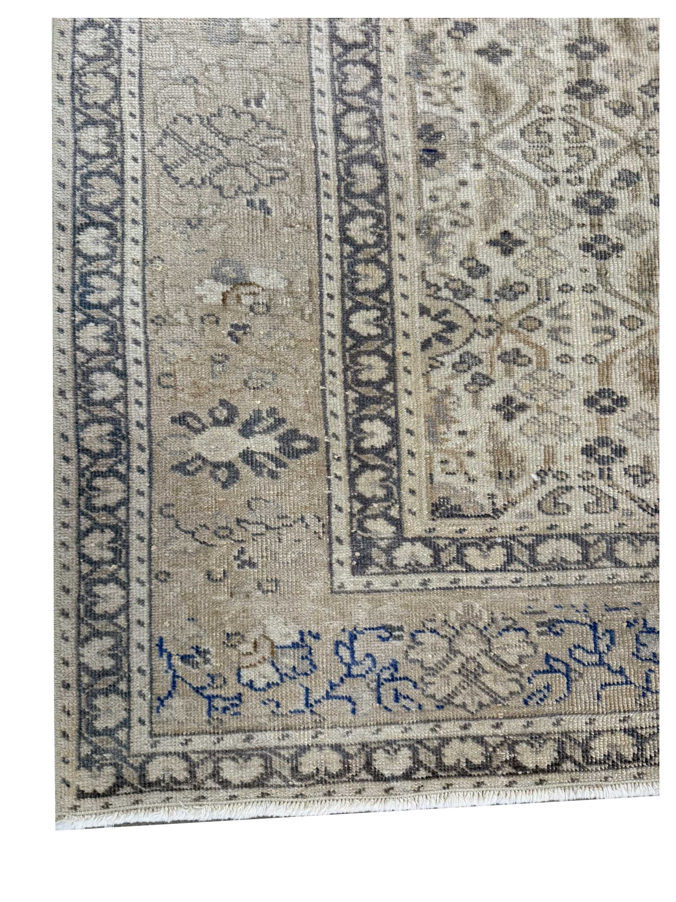 Kayseri Hand Knotted Cream 7x10 - Image 2 of 3