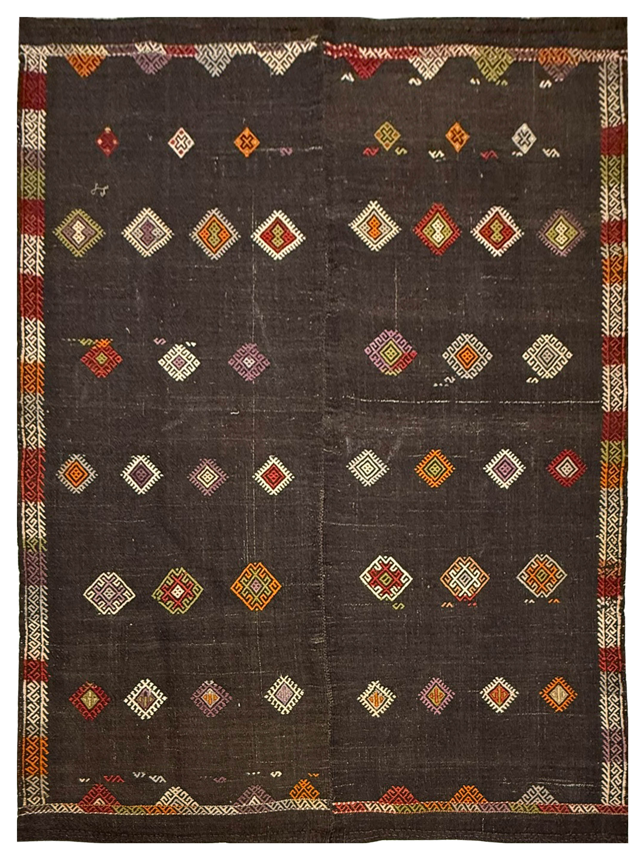 Jijim Kilim Hand Knotted Grey 6x8