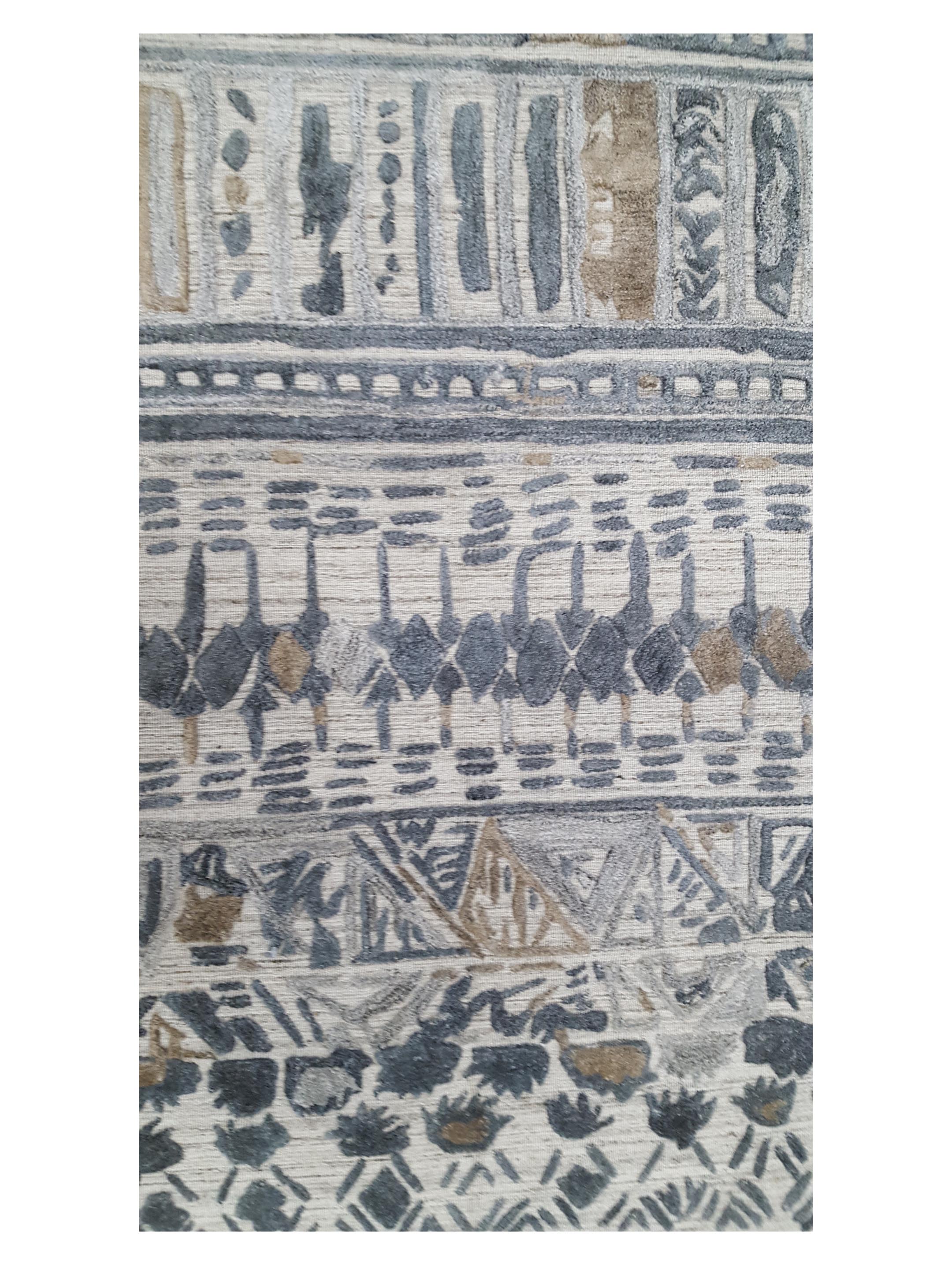 Sojourn Hand Loom Grey 8x10 - Image 5 of 6