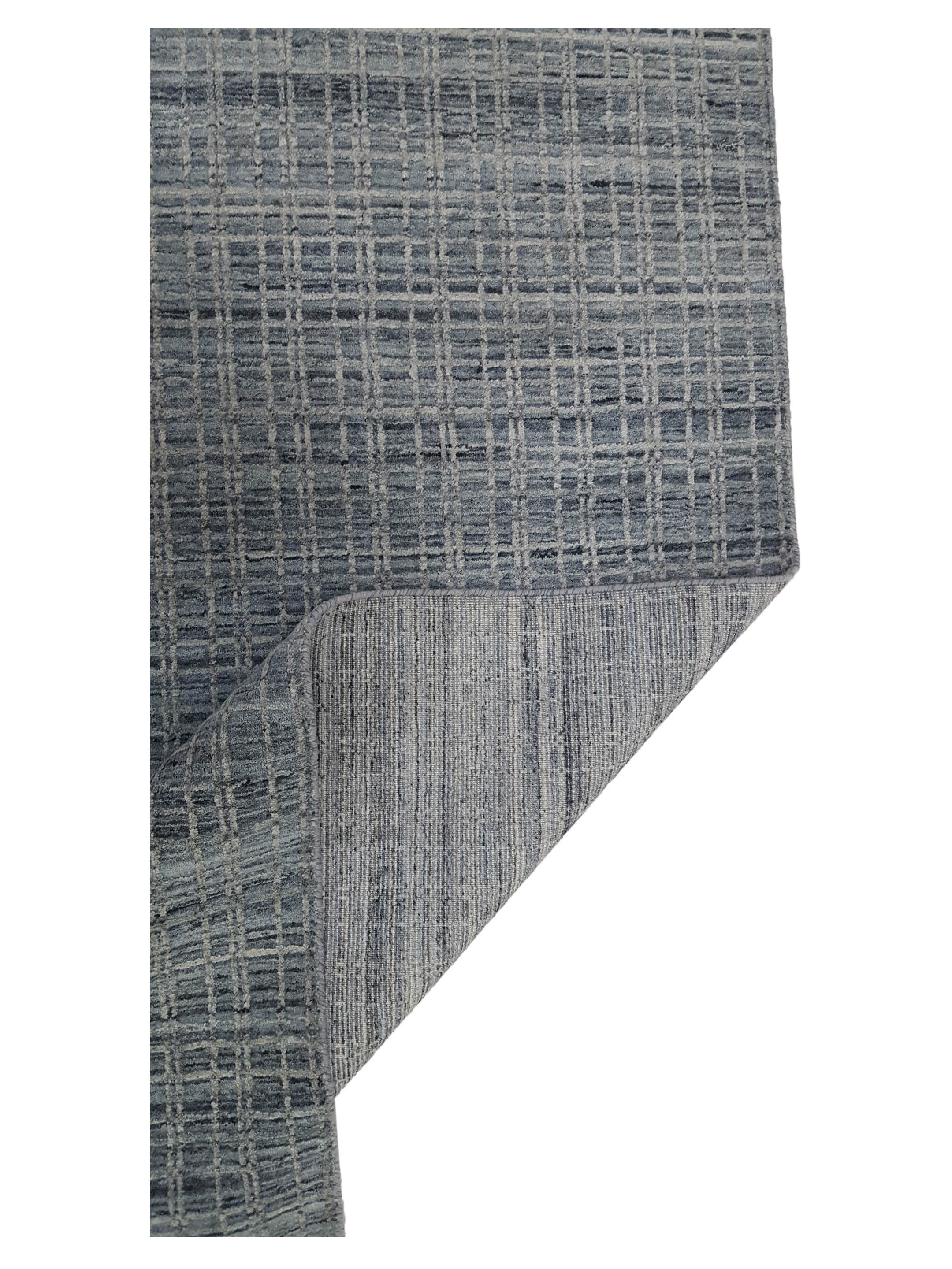 Urbana Hand Loom Blue 8x10 - Image 3 of 6