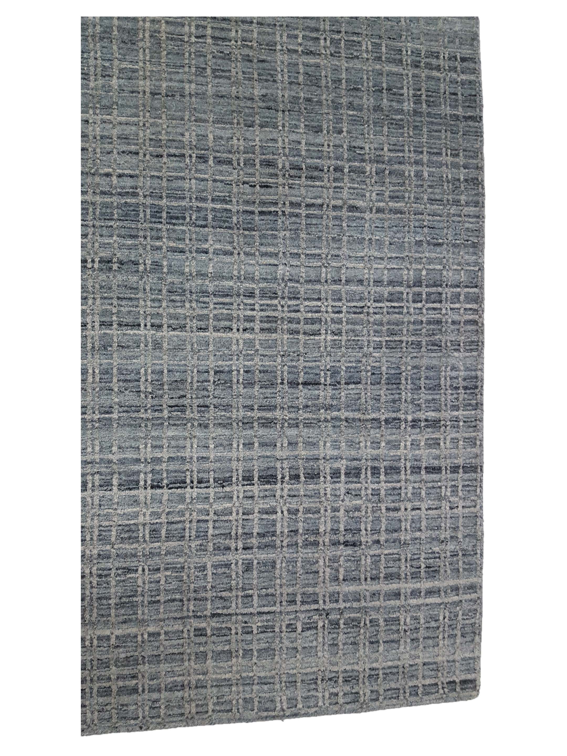 Urbana Hand Loom Blue 8x10 - Image 4 of 6