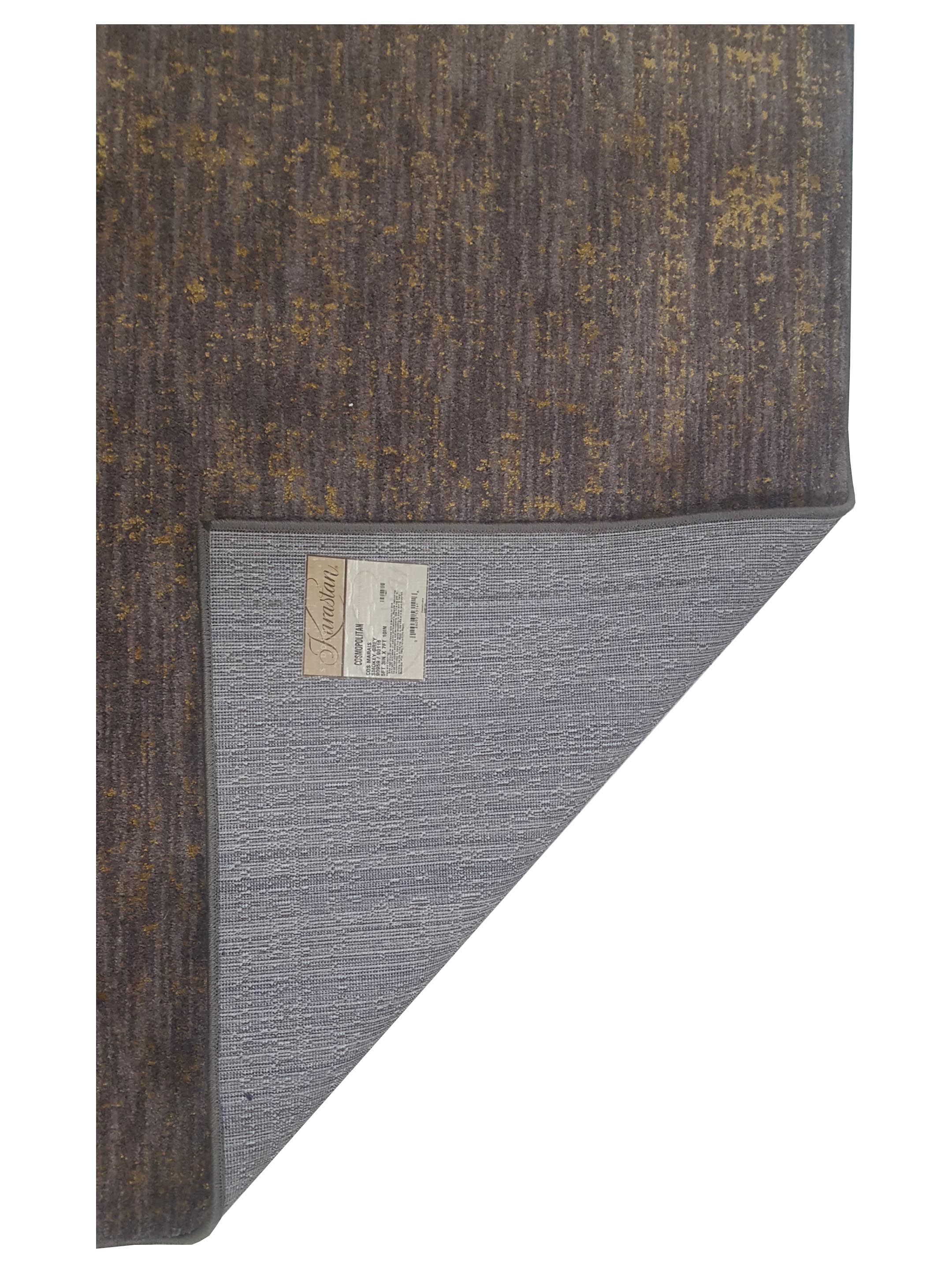 Cosmopolitan Power Loom Grey 5x8 - Image 5 of 5