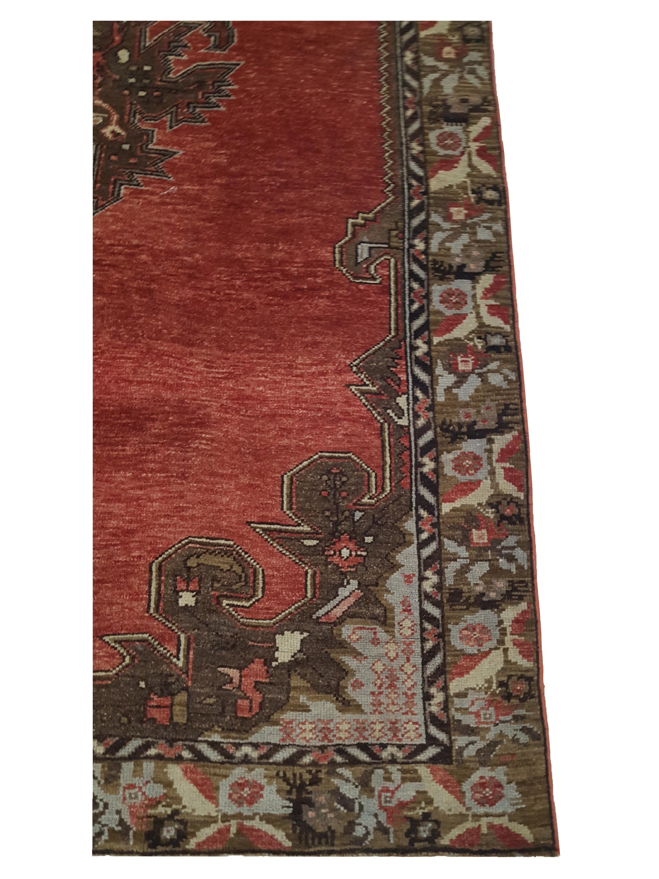 Karabagh Hand Knotted Rust 5x10 - Image 4 of 6
